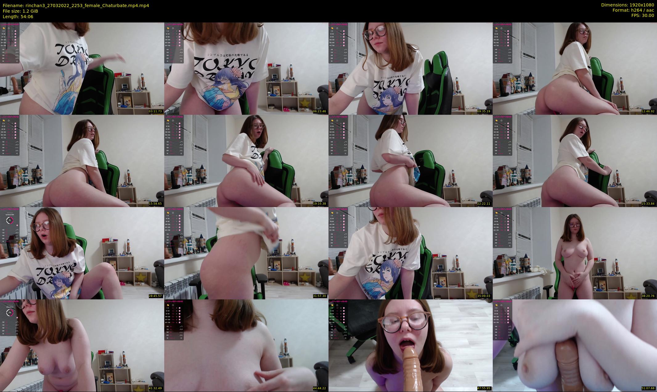 rinchan3 — 55 minute Chaturbate female cam show recording, 1080p, Mar 27, 2022