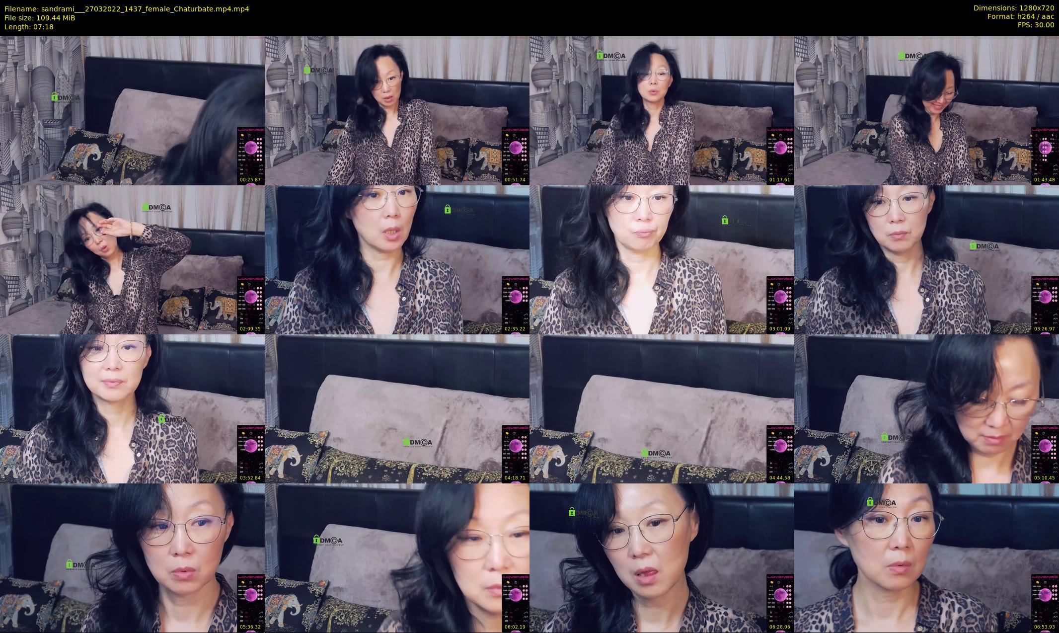 sandrami__ — 8 minute Chaturbate female cam show recording, 720p, Mar 27, 2022