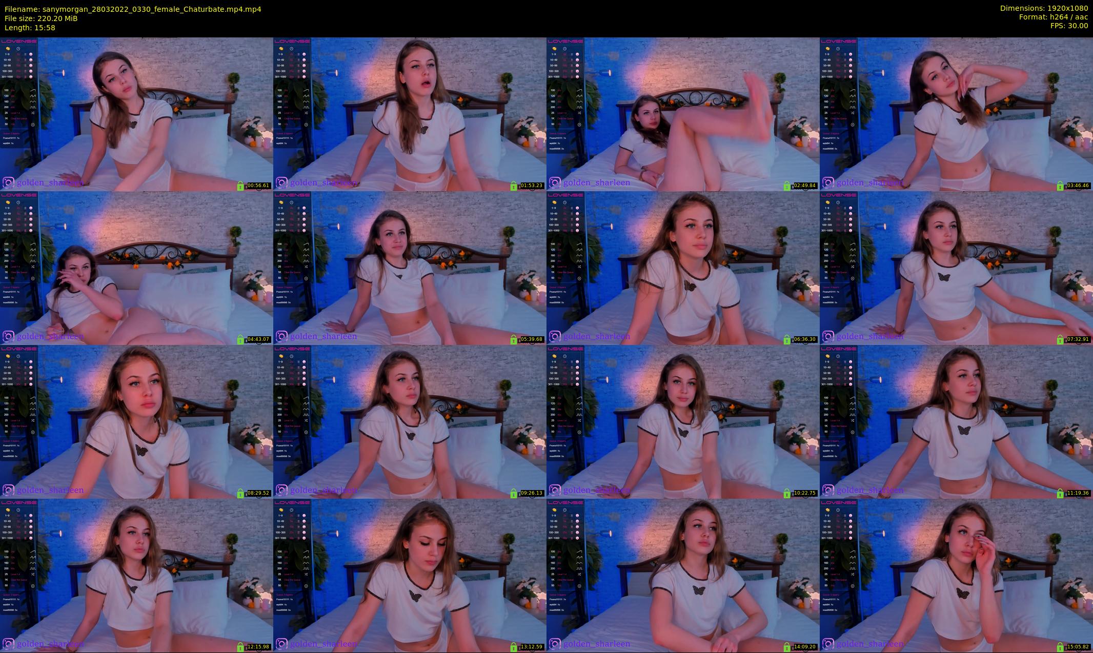 sanymorgan — 16 minute Chaturbate couple cam show recording, 1080p, Mar 28, 2022
