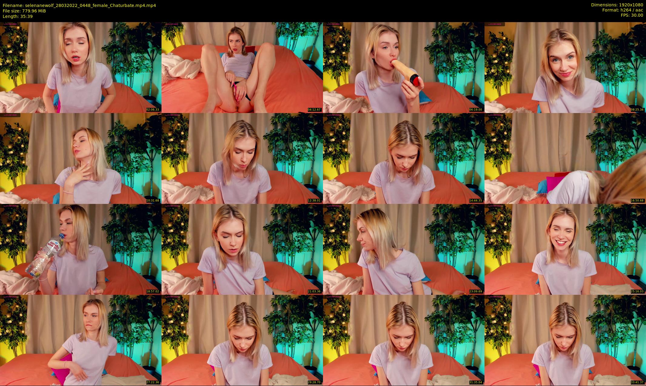 selenanewolf — 36 minute Chaturbate couple cam show recording, 1080p, Mar 28, 2022