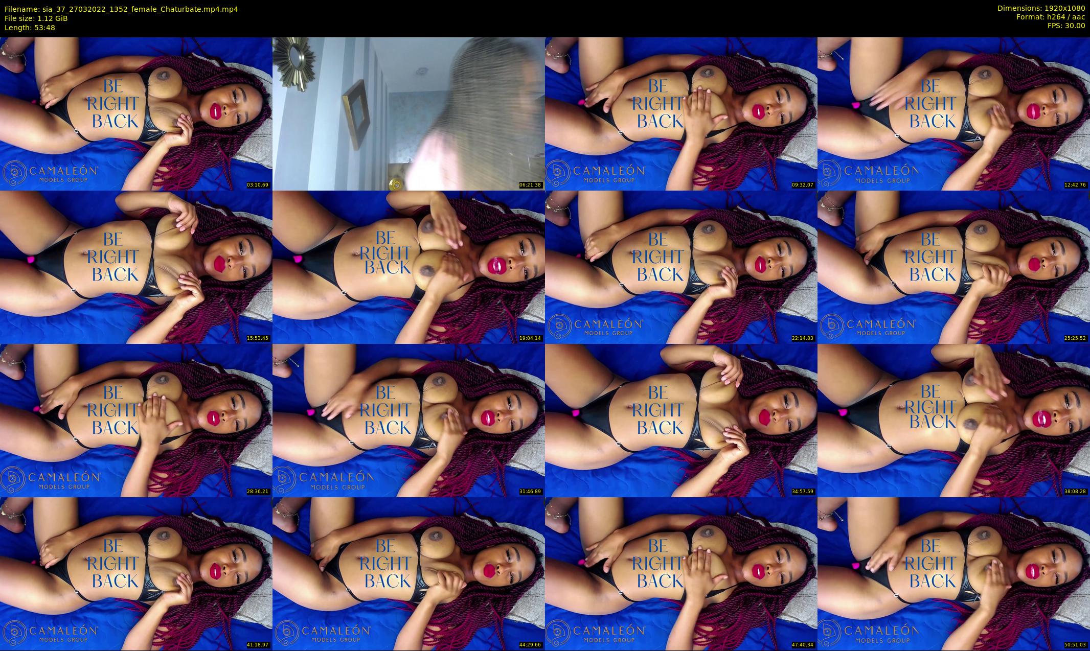 sia_37 — 54 minute Chaturbate female cam show recording, 1080p, Mar 27, 2022