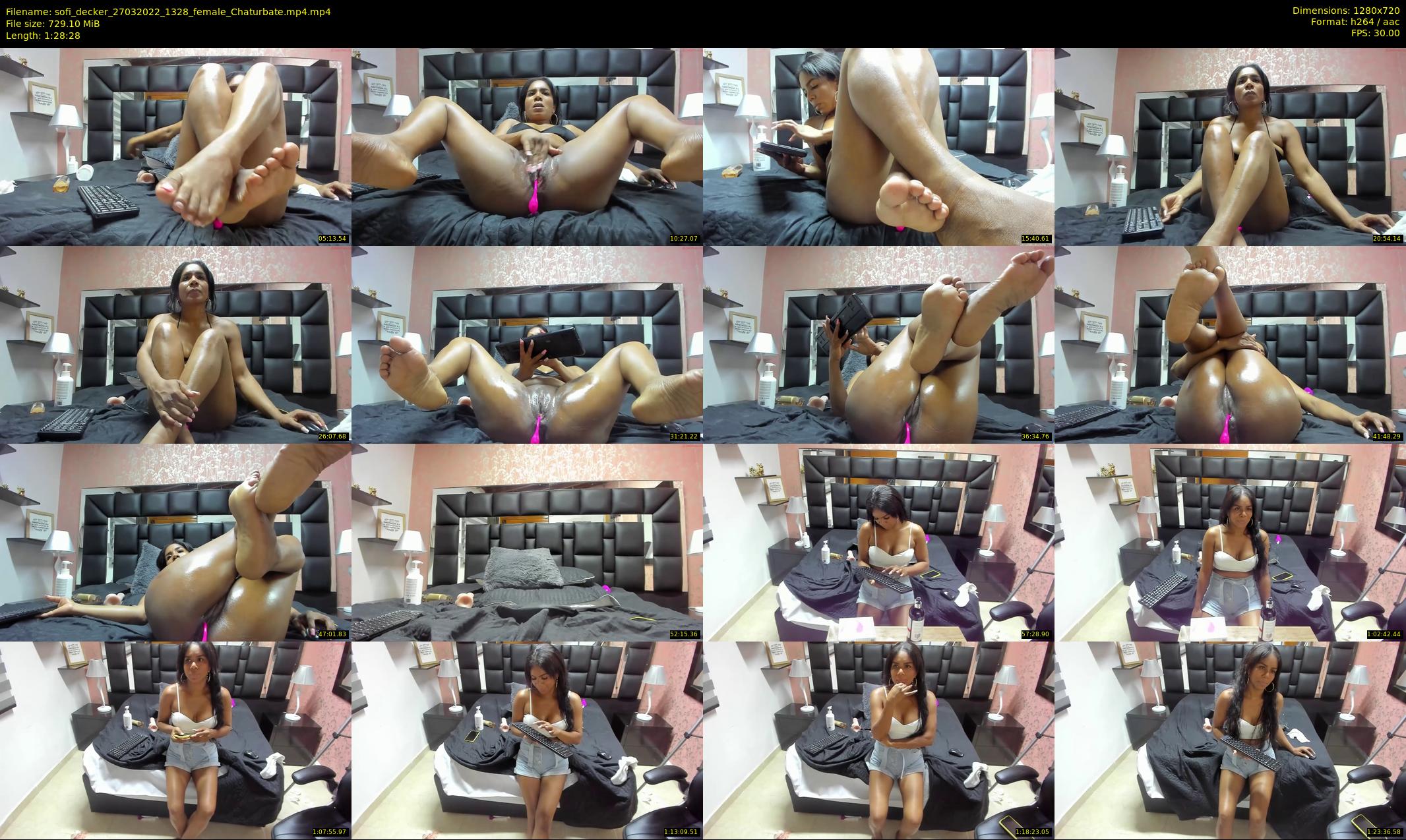 sofi_decker — 89 minute Chaturbate female cam show recording, 720p, Mar 27, 2022