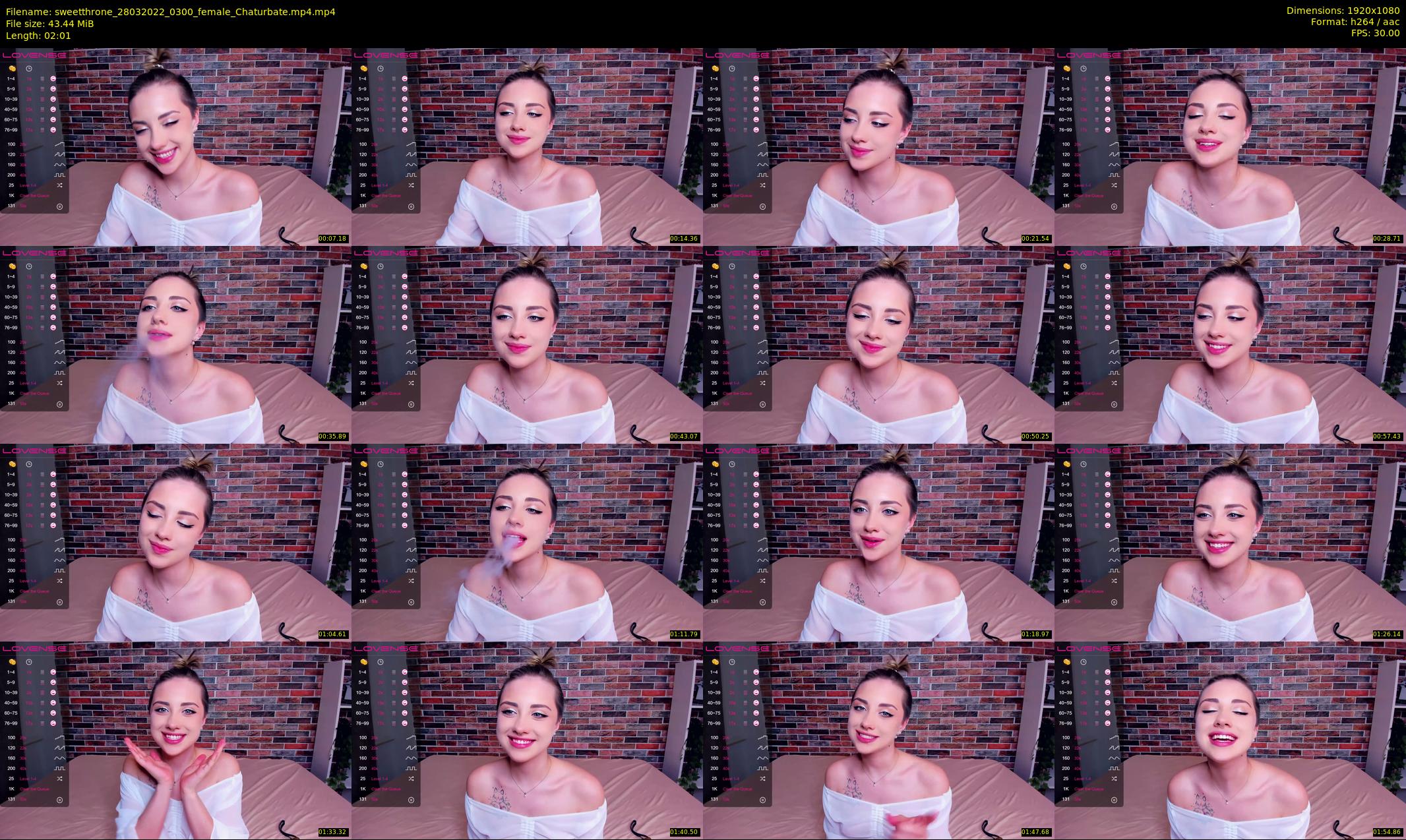 sweetthrone — 3 minute Chaturbate couple cam show recording, 1080p, Mar 28, 2022