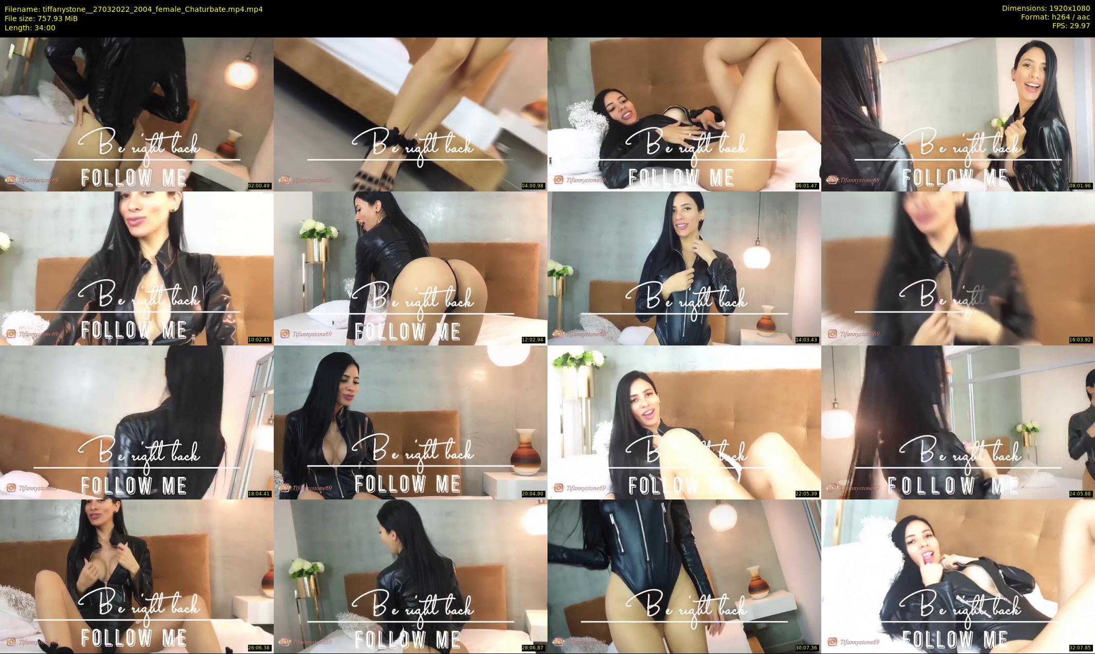 tiffanystone_ — 34 minute Chaturbate female cam show recording, 1080p, Mar 27, 2022