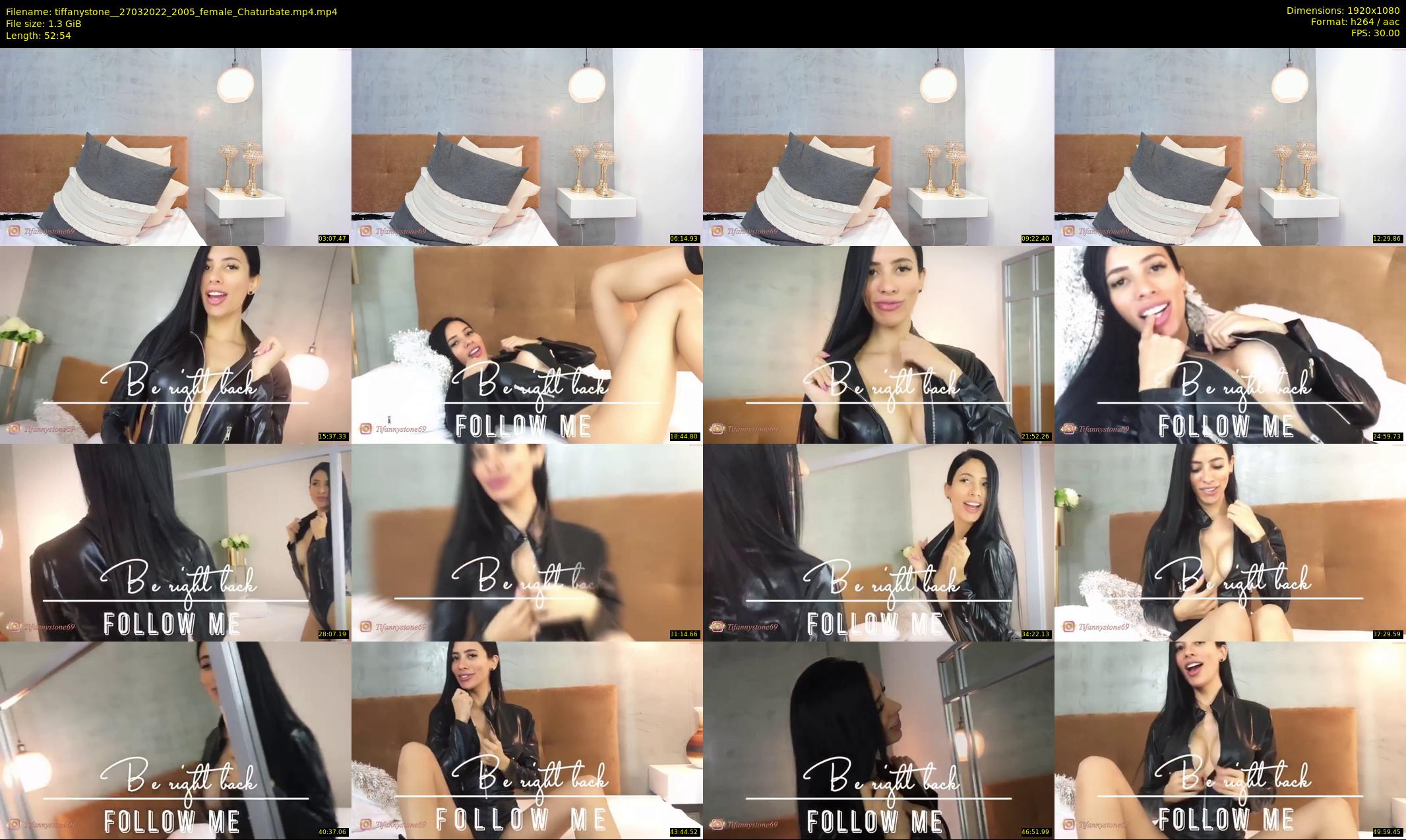 tiffanystone_ — 53 minute Chaturbate female cam show recording, 1080p, Mar 27, 2022