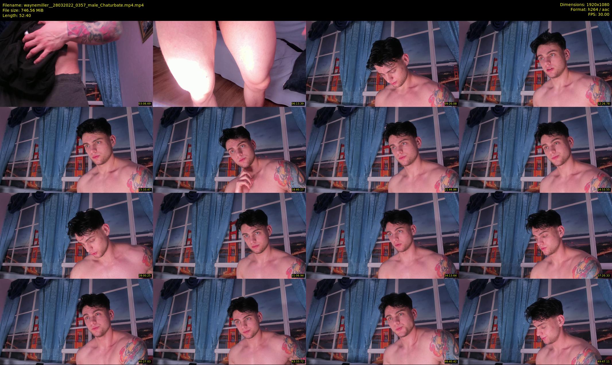 waynemiller_ — 53 minute Chaturbate male cam show recording, 1080p, Mar 28, 2022