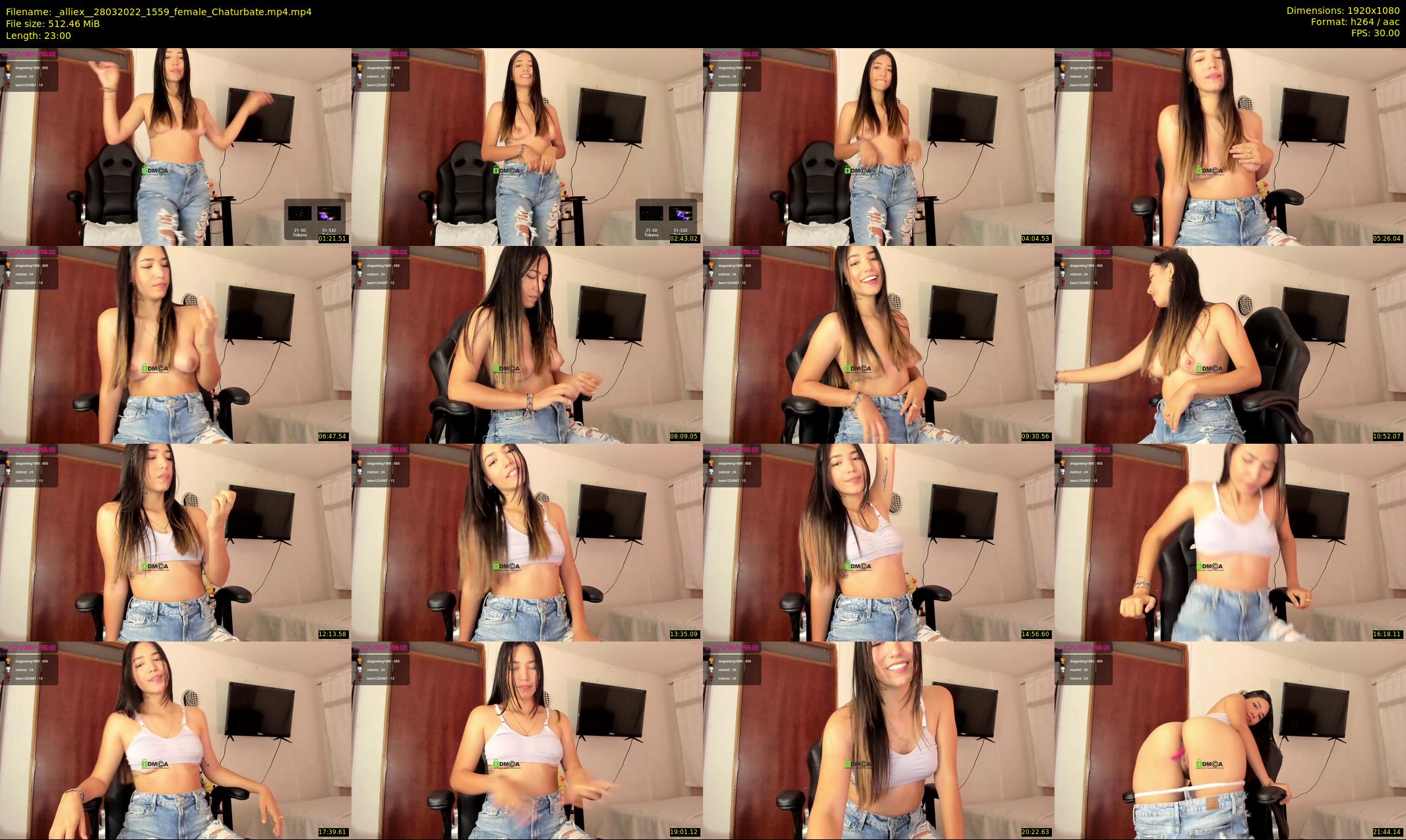 _alliex_ — 23 minute Chaturbate female cam show recording, 1080p, Mar 28, 2022