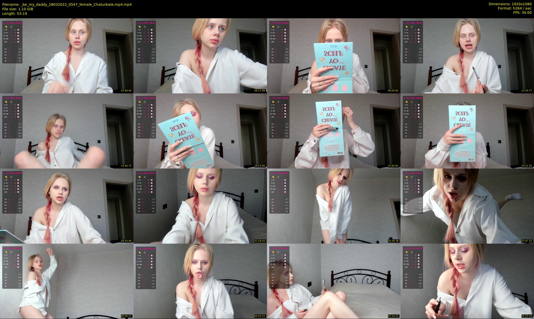 _be_my_daddy — 54 minute Chaturbate female cam show recording, 1080p, Mar 28, 2022