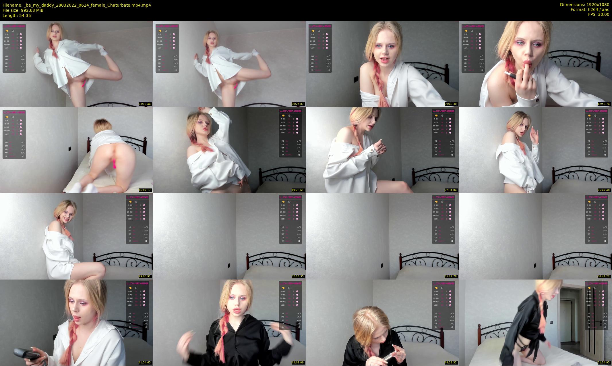 _be_my_daddy — 55 minute Chaturbate female cam show recording, 1080p, Mar 28, 2022