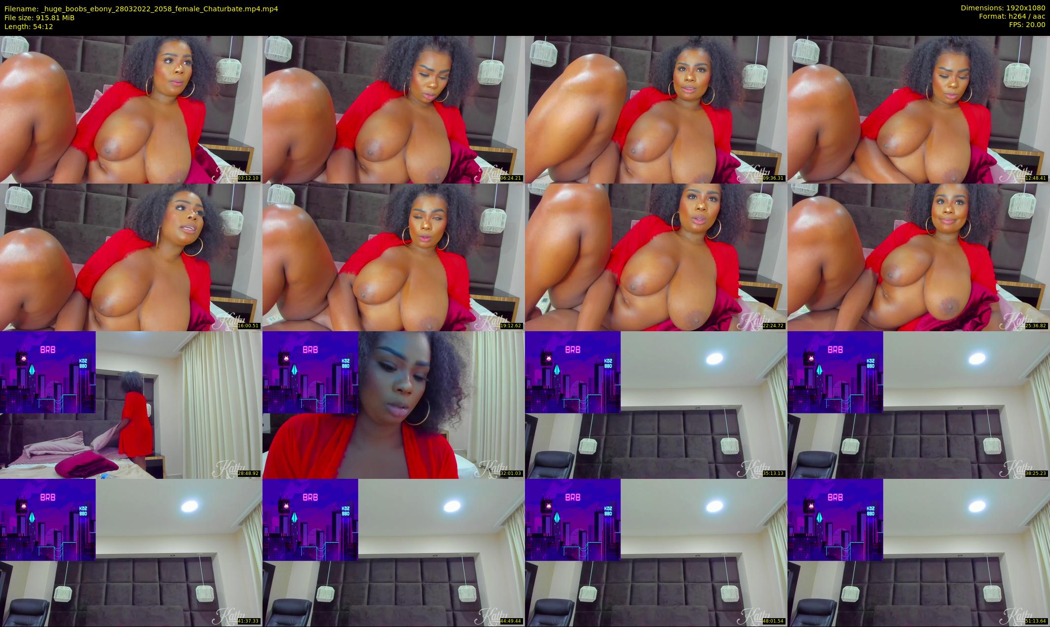 _huge_boobs_ebony — 55 minute Chaturbate female cam show recording, 1080p, Mar 28, 2022