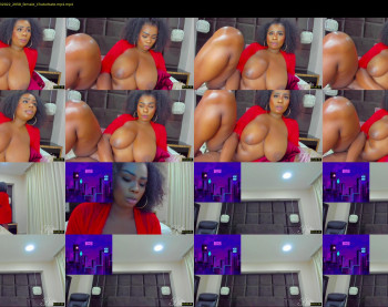 _huge_boobs_ebony — 55 minute Chaturbate female cam show recording, 1080p, Mar 28, 2022