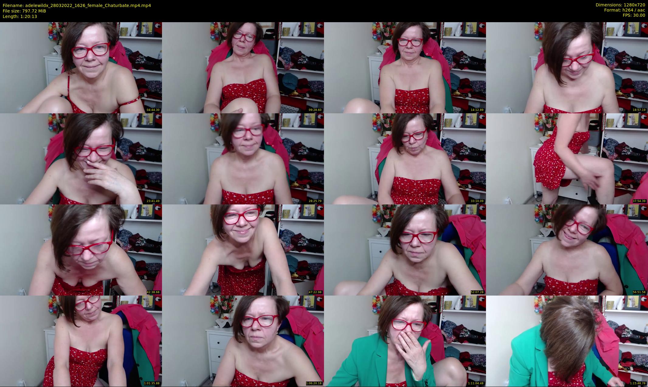 adelewildx — 81 minute Chaturbate female cam show recording, 720p, Mar 28, 2022