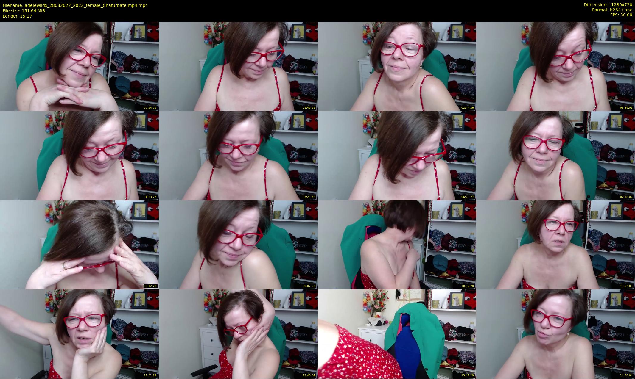 adelewildx — 16 minute Chaturbate female cam show recording, 720p, Mar 28, 2022