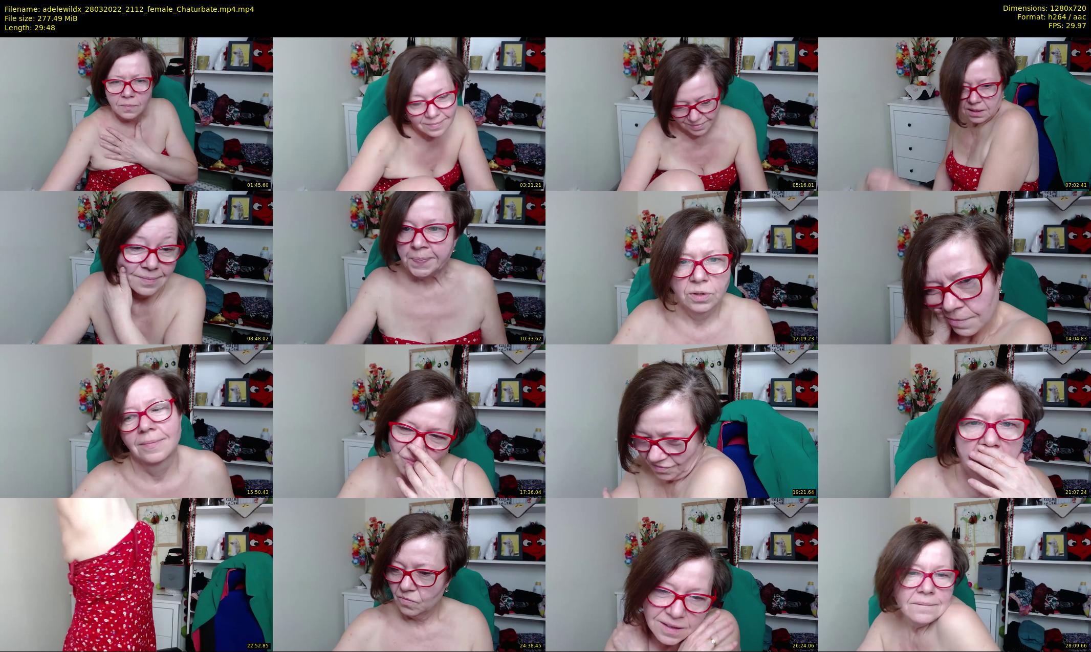 adelewildx — 30 minute Chaturbate female cam show recording, 720p, Mar 28, 2022