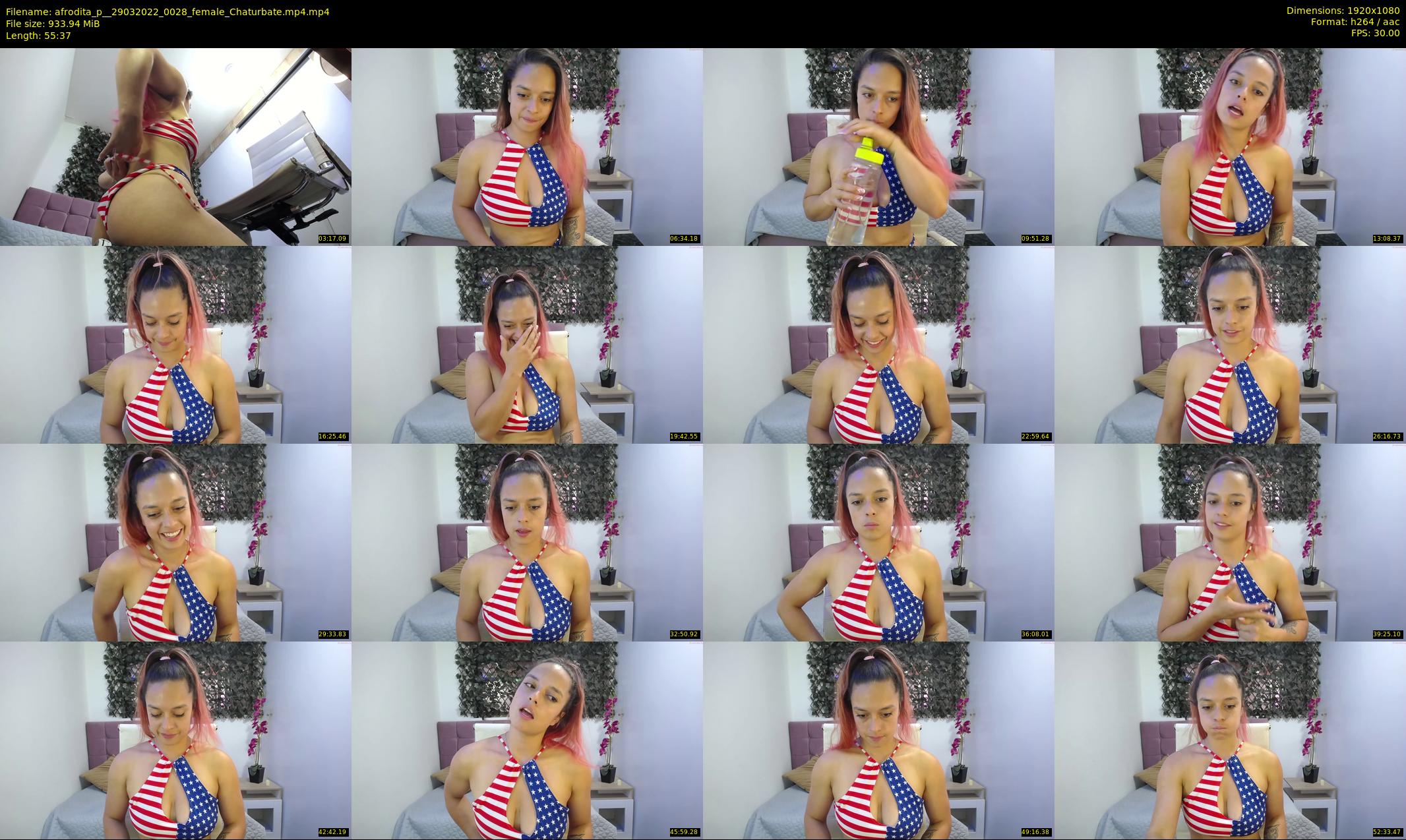 afrodita_p_ — 56 minute Chaturbate female cam show recording, 1080p, Mar 29, 2022