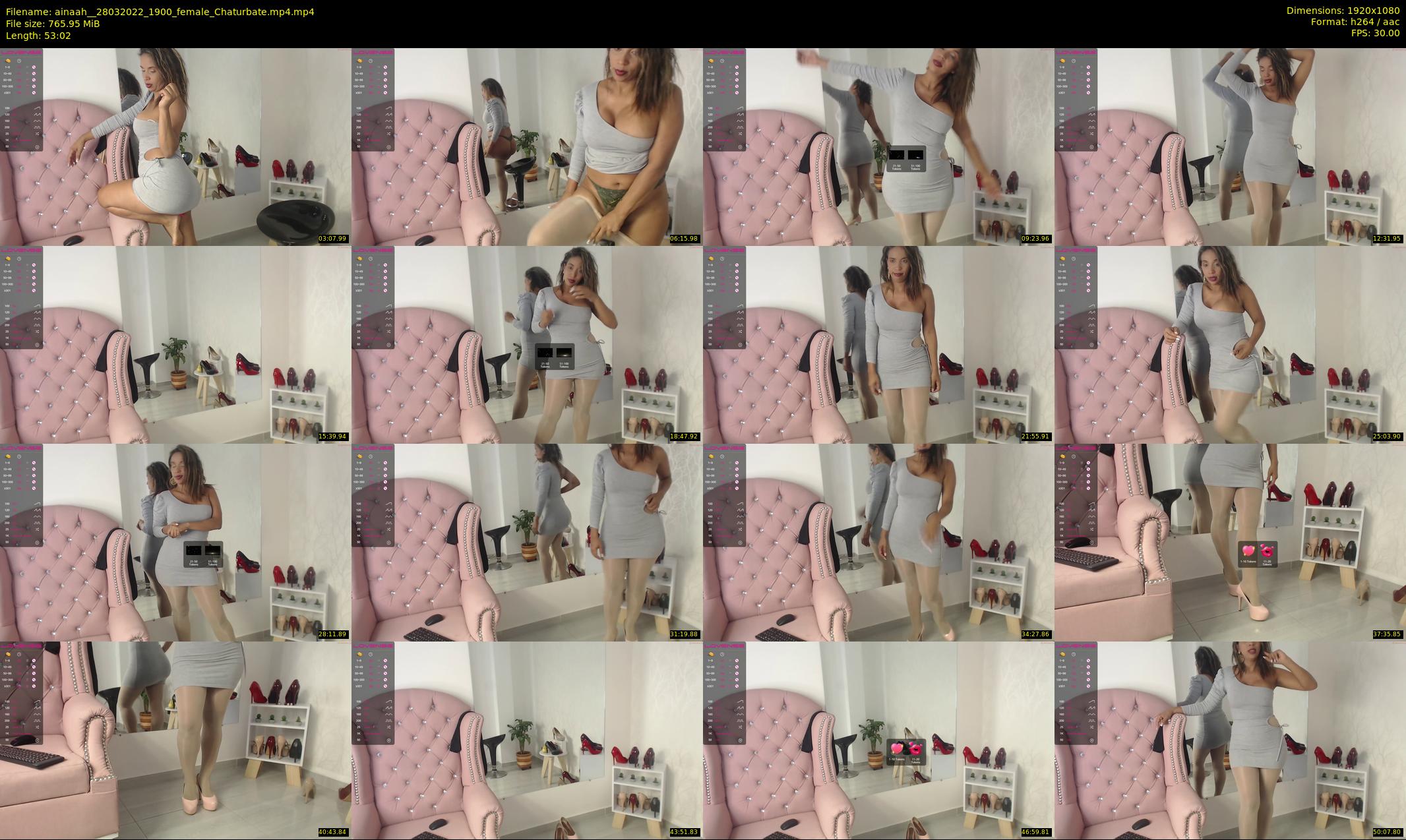 ainaah_ — 54 minute Chaturbate female cam show recording, 1080p, Mar 28, 2022