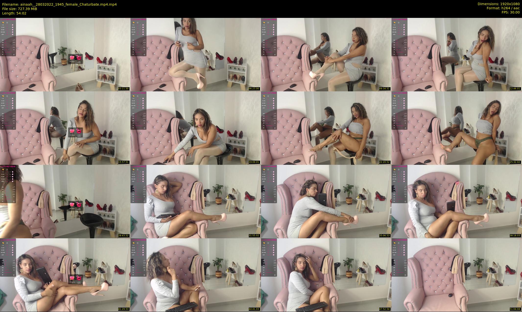 ainaah_ — 55 minute Chaturbate female cam show recording, 1080p, Mar 28, 2022
