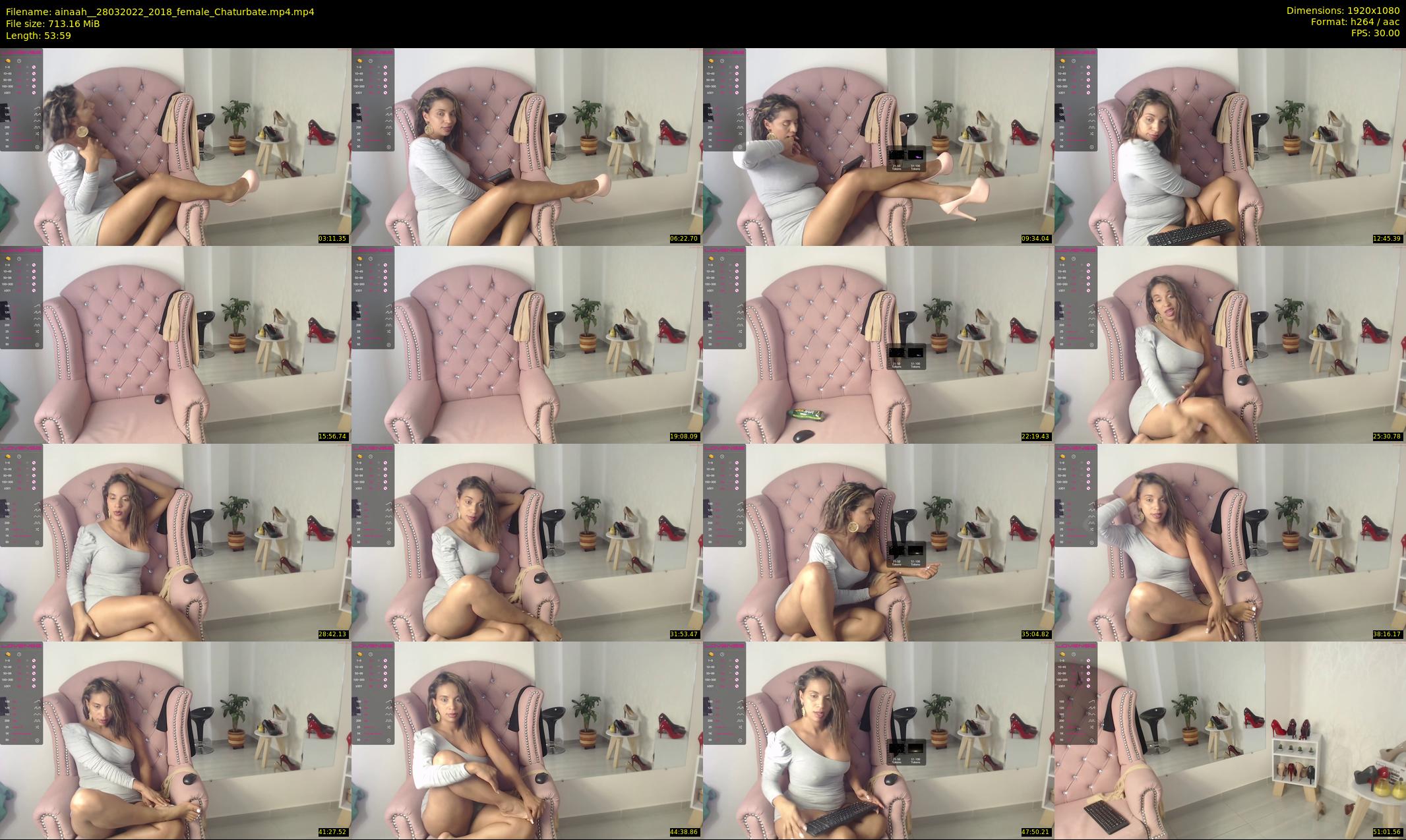 ainaah_ — 54 minute Chaturbate female cam show recording, 1080p, Mar 28, 2022