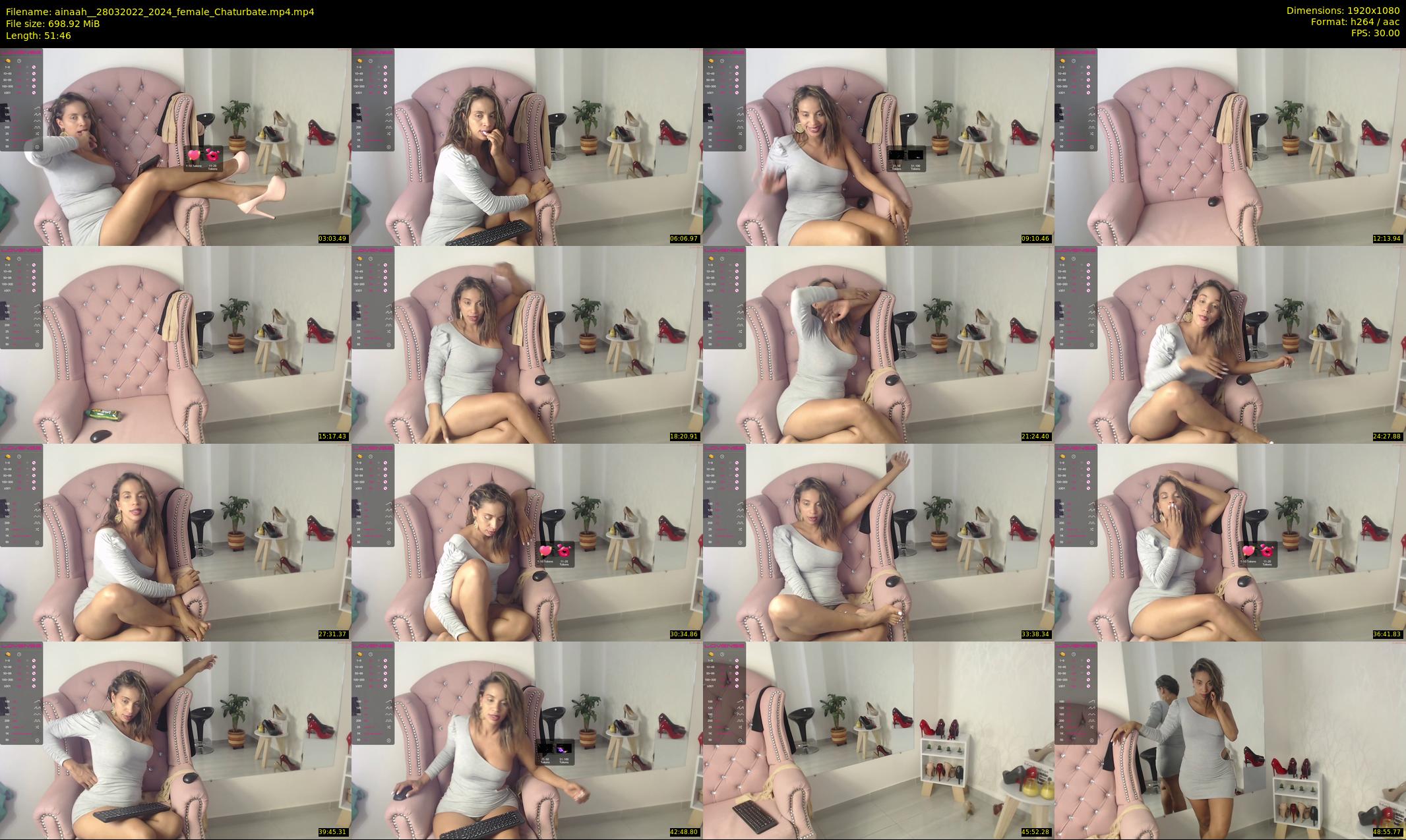 ainaah_ — 52 minute Chaturbate female cam show recording, 1080p, Mar 28, 2022