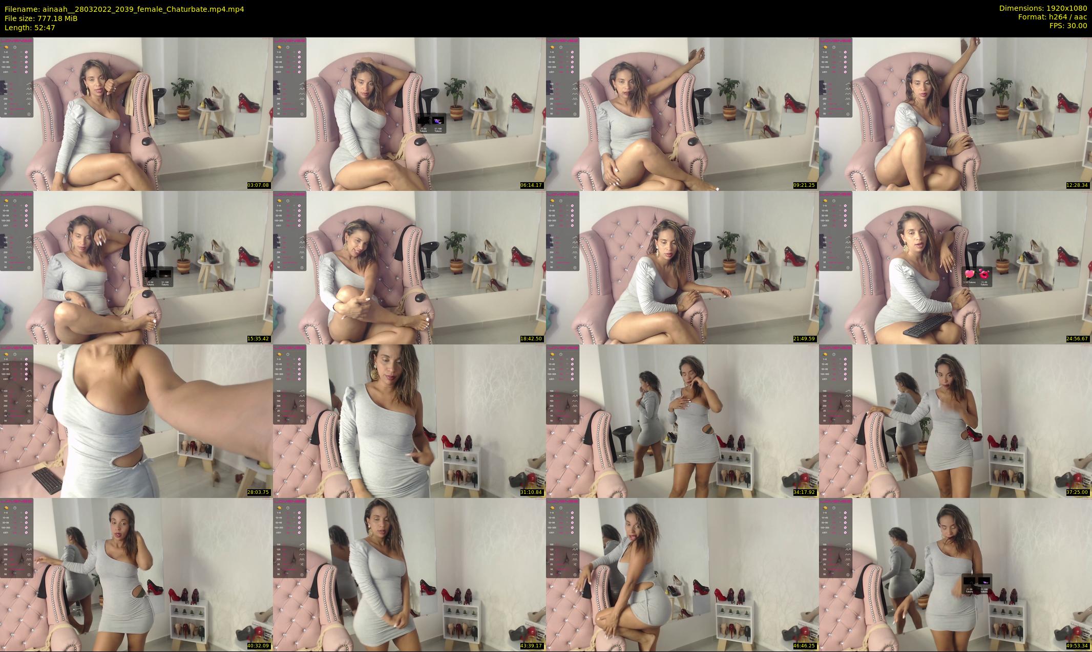 ainaah_ — 53 minute Chaturbate female cam show recording, 1080p, Mar 28, 2022