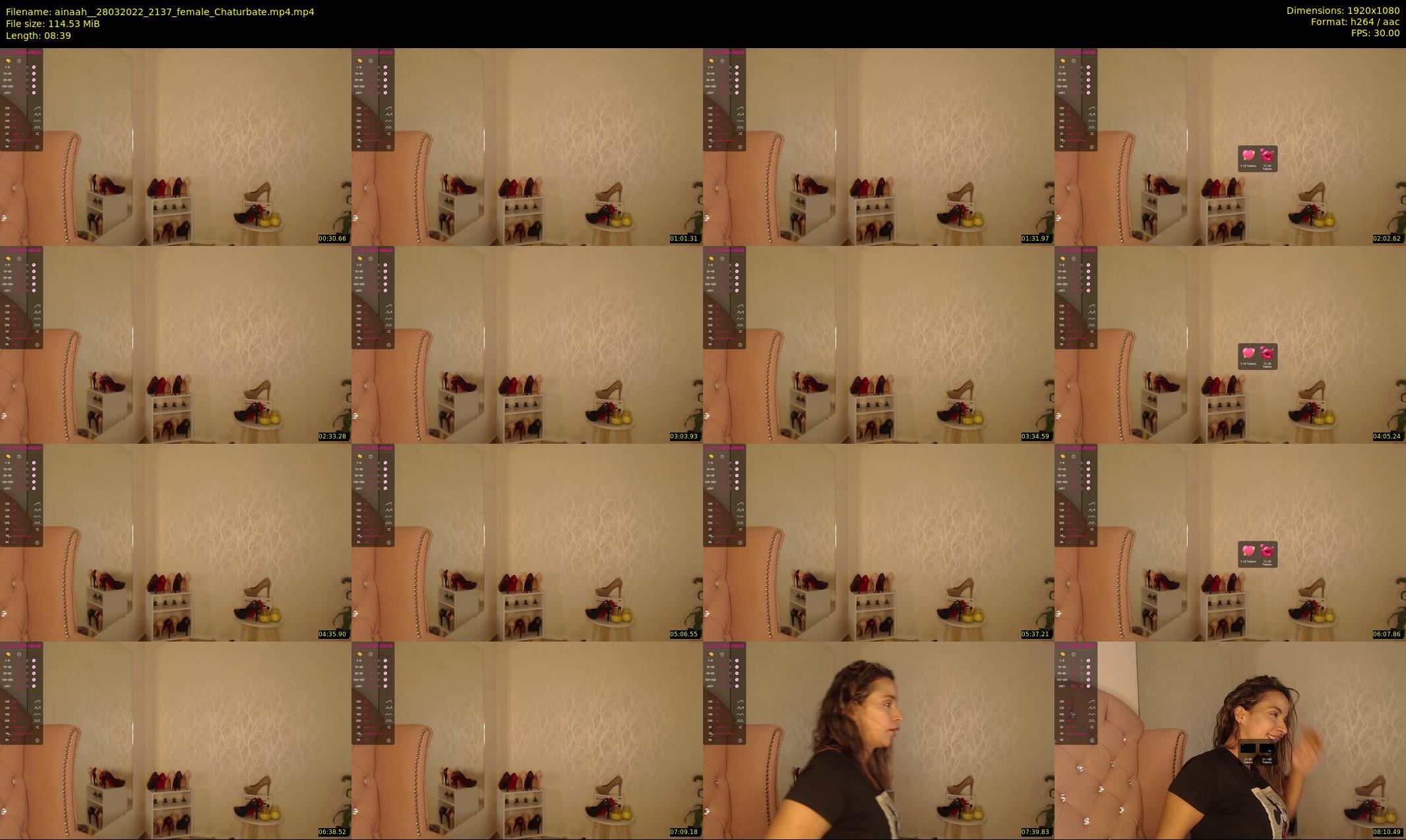 ainaah_ — 9 minute Chaturbate female cam show recording, 1080p, Mar 28, 2022