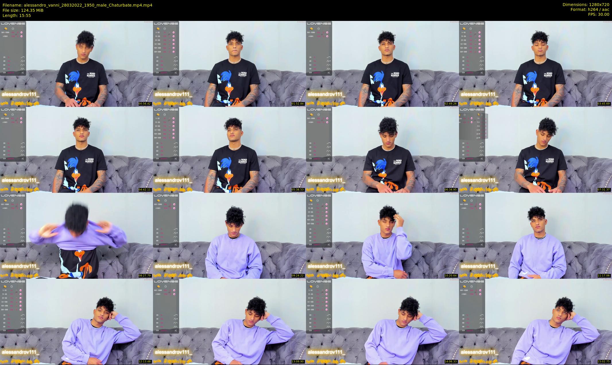 alessandro_vanni — 16 minute Chaturbate male cam show recording, 720p, Mar 28, 2022