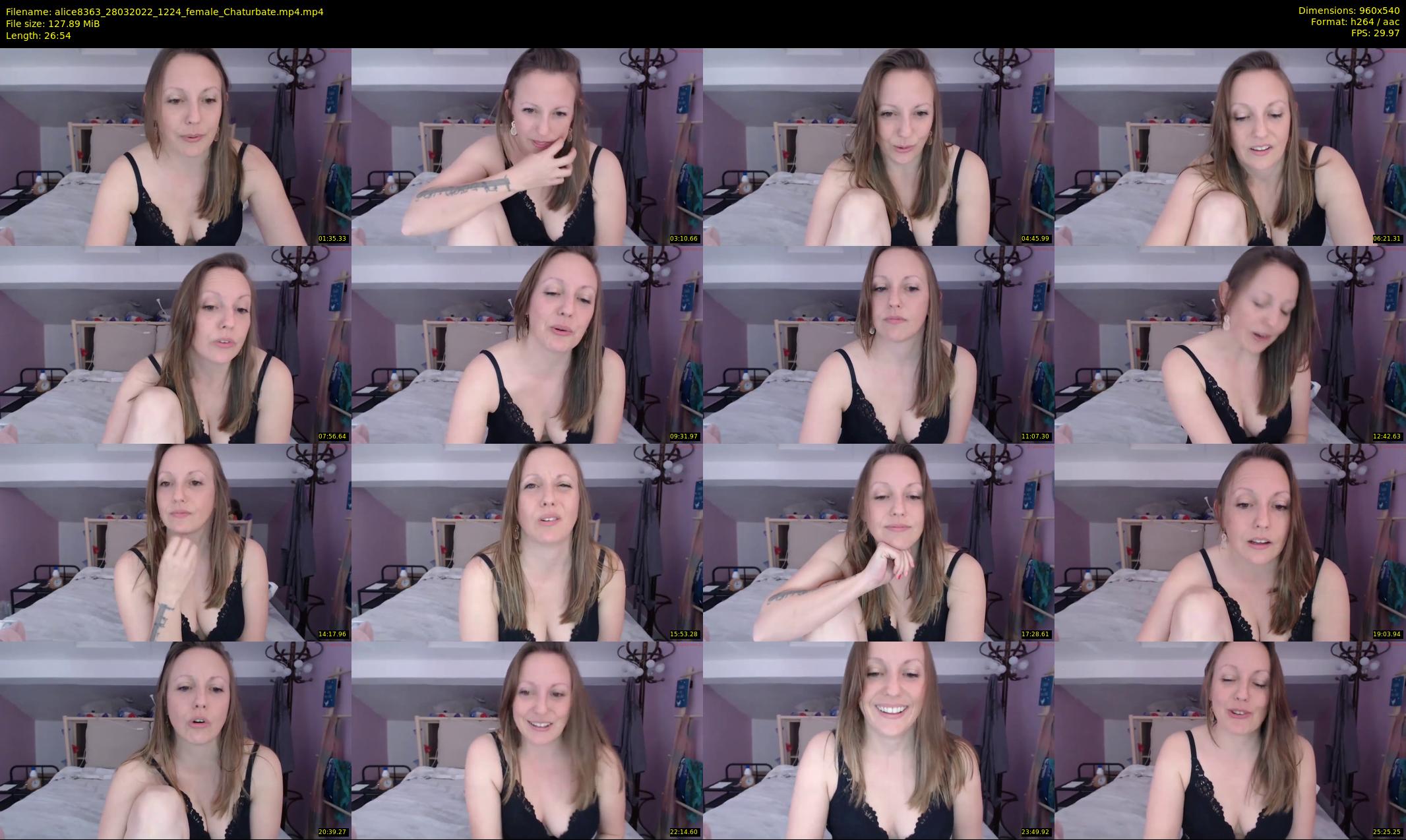 alice8363 — 27 minute Chaturbate female cam show recording, 480p, Mar 28, 2022