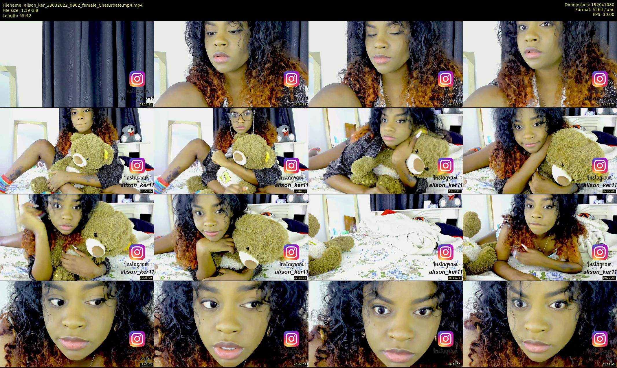 alison_ker — 56 minute Chaturbate female cam show recording, 1080p, Mar 28, 2022
