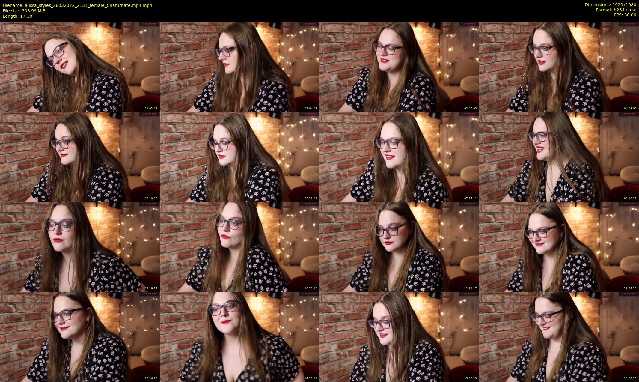 alissa_styles — 18 minute Chaturbate female cam show recording, 1080p, Mar 28, 2022