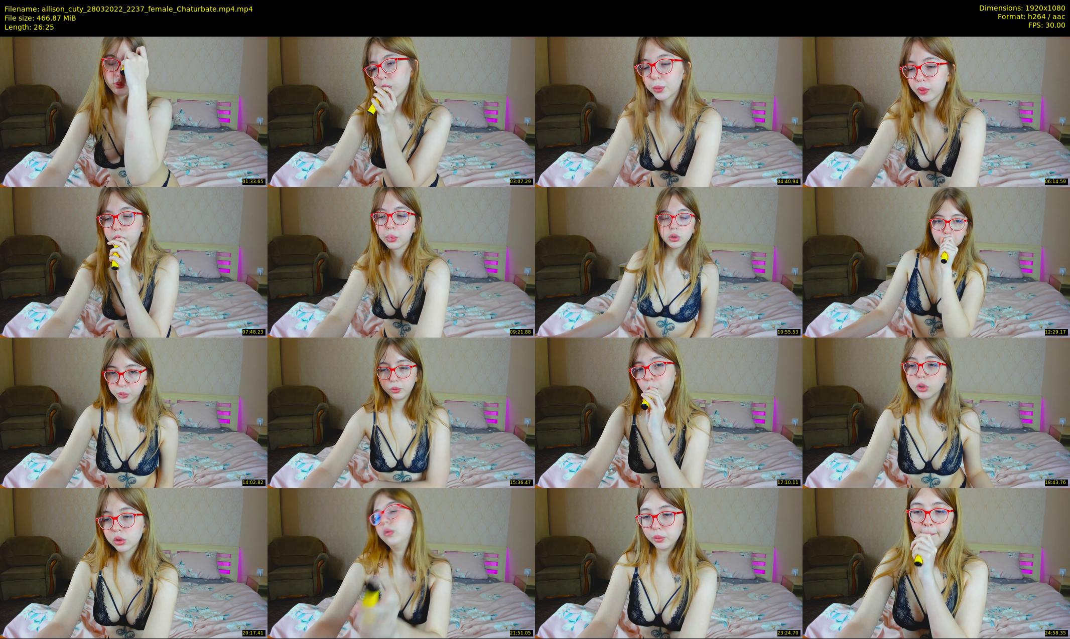 allison_cuty — 27 minute Chaturbate female cam show recording, 1080p, Mar 28, 2022