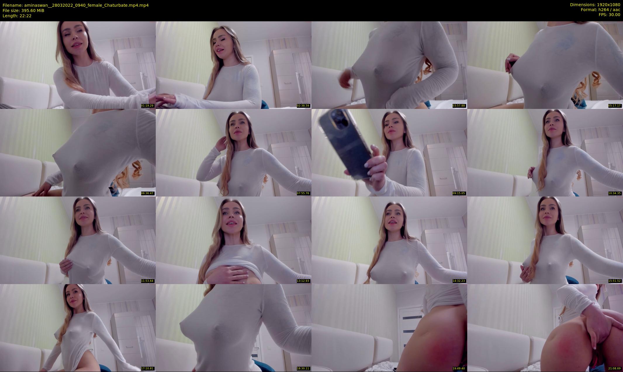aminaswan_ — 23 minute Chaturbate female cam show recording, 1080p, Mar 28, 2022