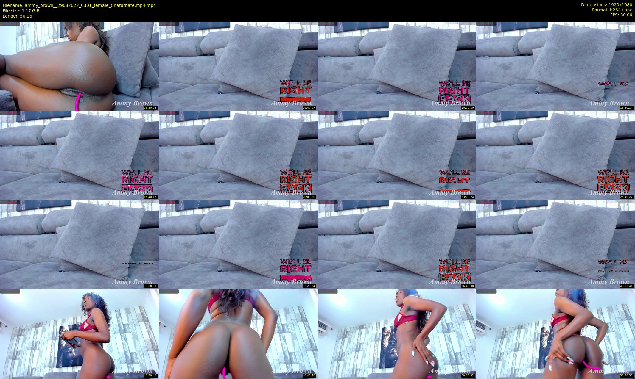 ammy_brown_ — 57 minute Chaturbate female cam show recording, 1080p, Mar 29, 2022