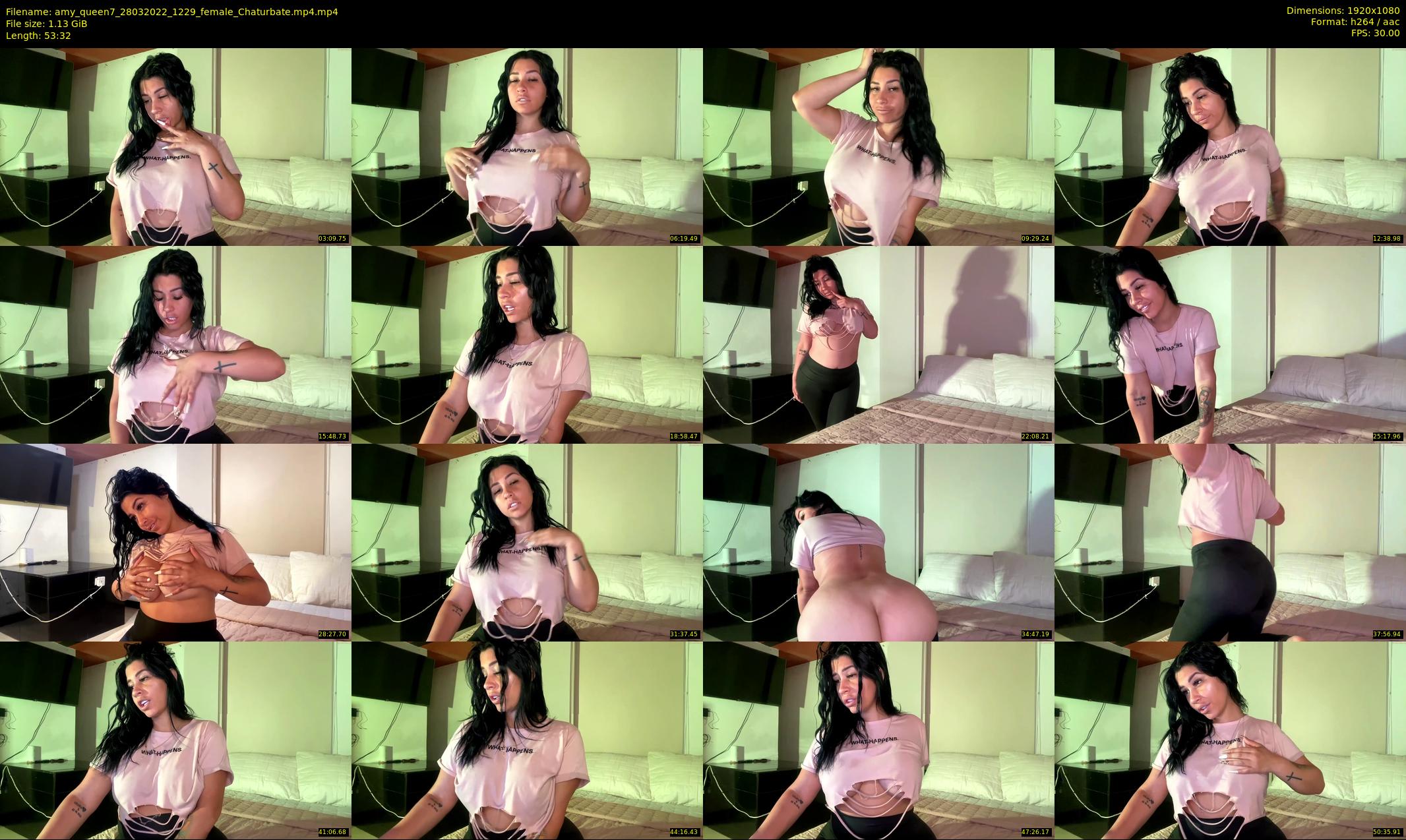 amy_queen7 — 54 minute Chaturbate female cam show recording, 1080p, Mar 28, 2022
