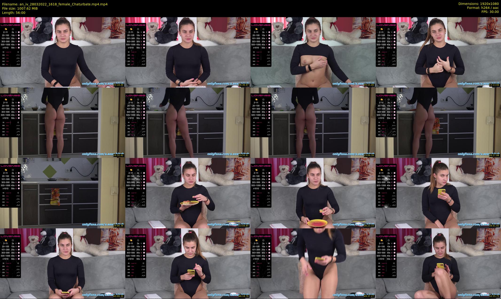 an_iv — 56 minute Chaturbate female cam show recording, 1080p, Mar 28, 2022