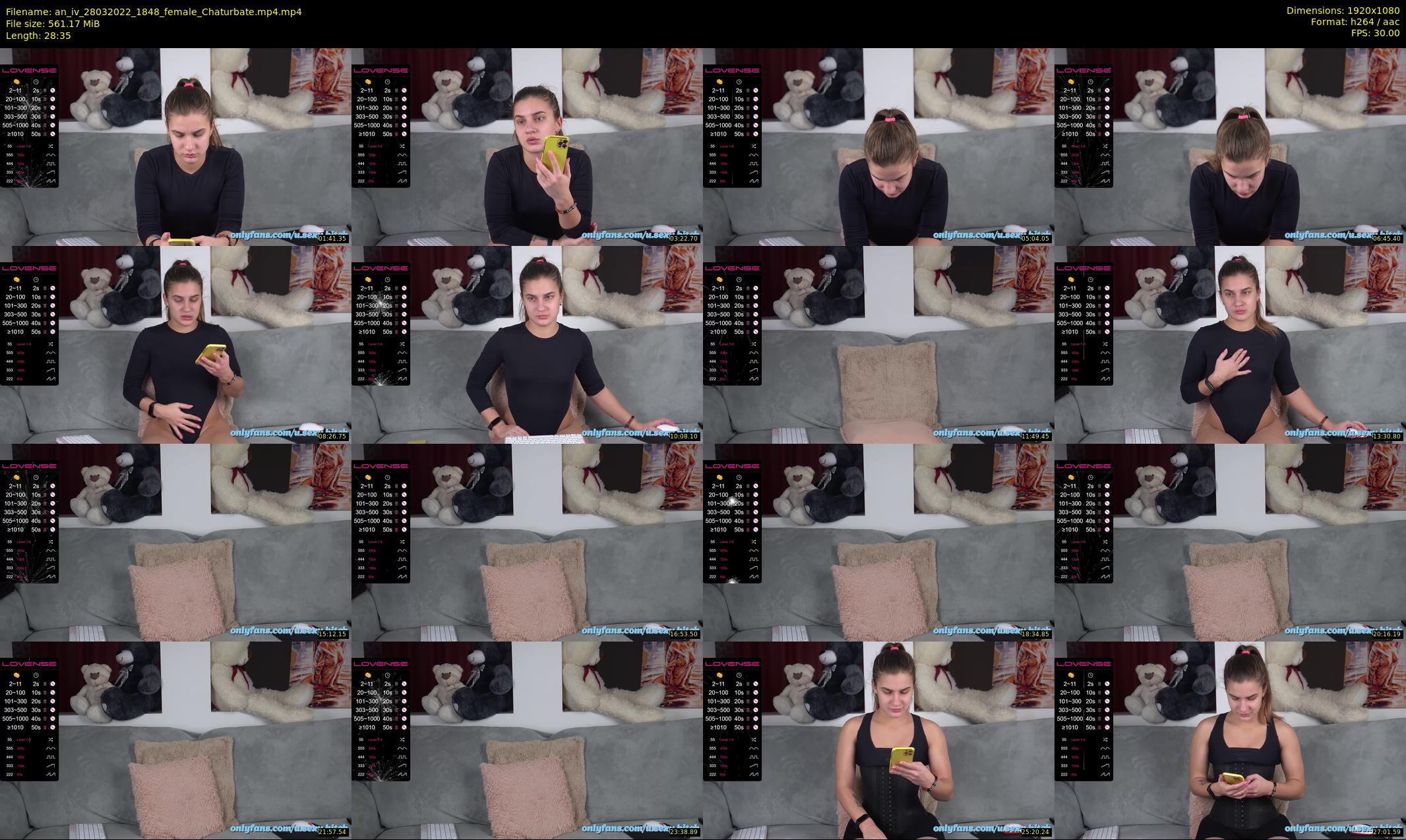 an_iv — 29 minute Chaturbate female cam show recording, 1080p, Mar 28, 2022