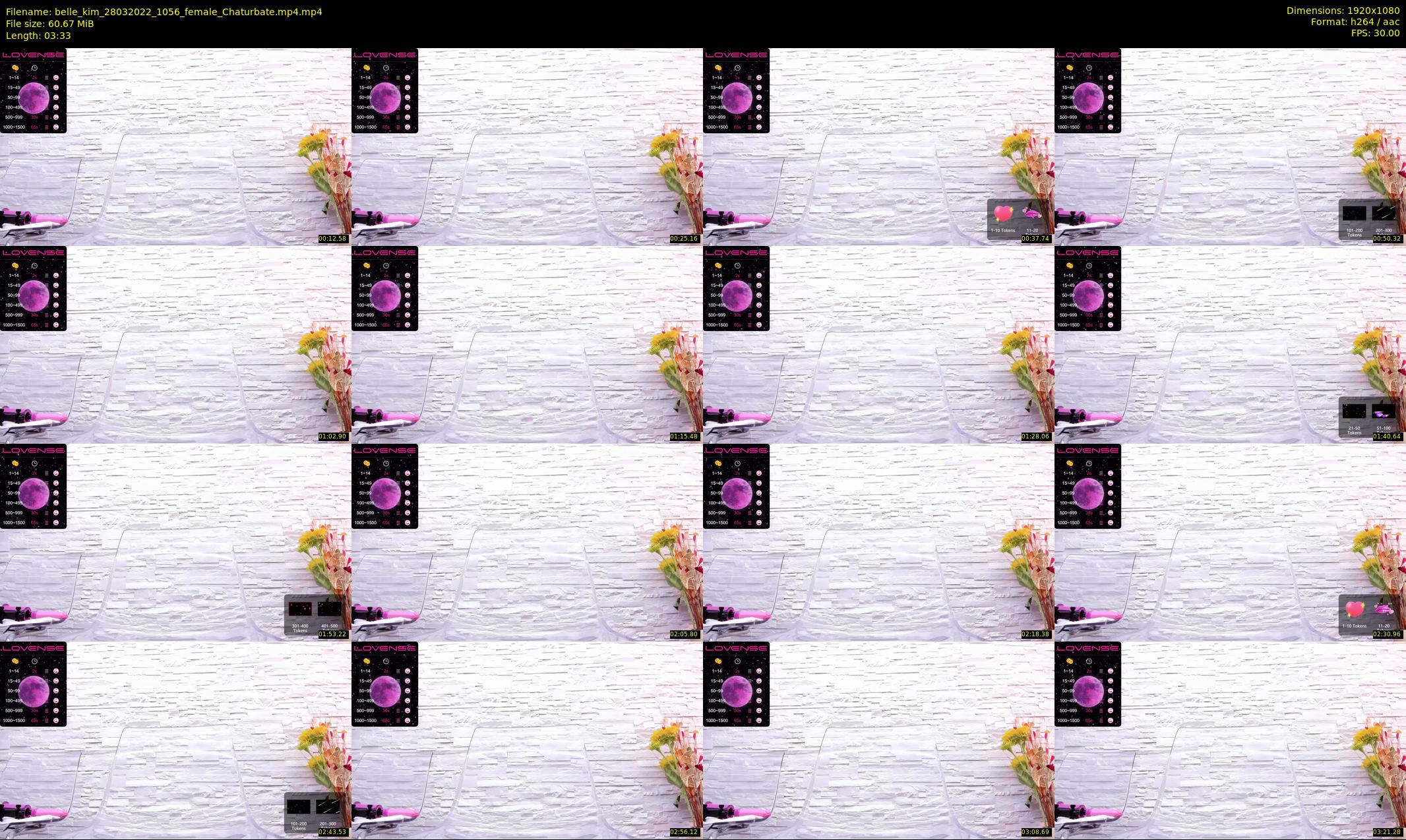 belle_kim — 4 minute Chaturbate female cam show recording, 1080p, Mar 28, 2022