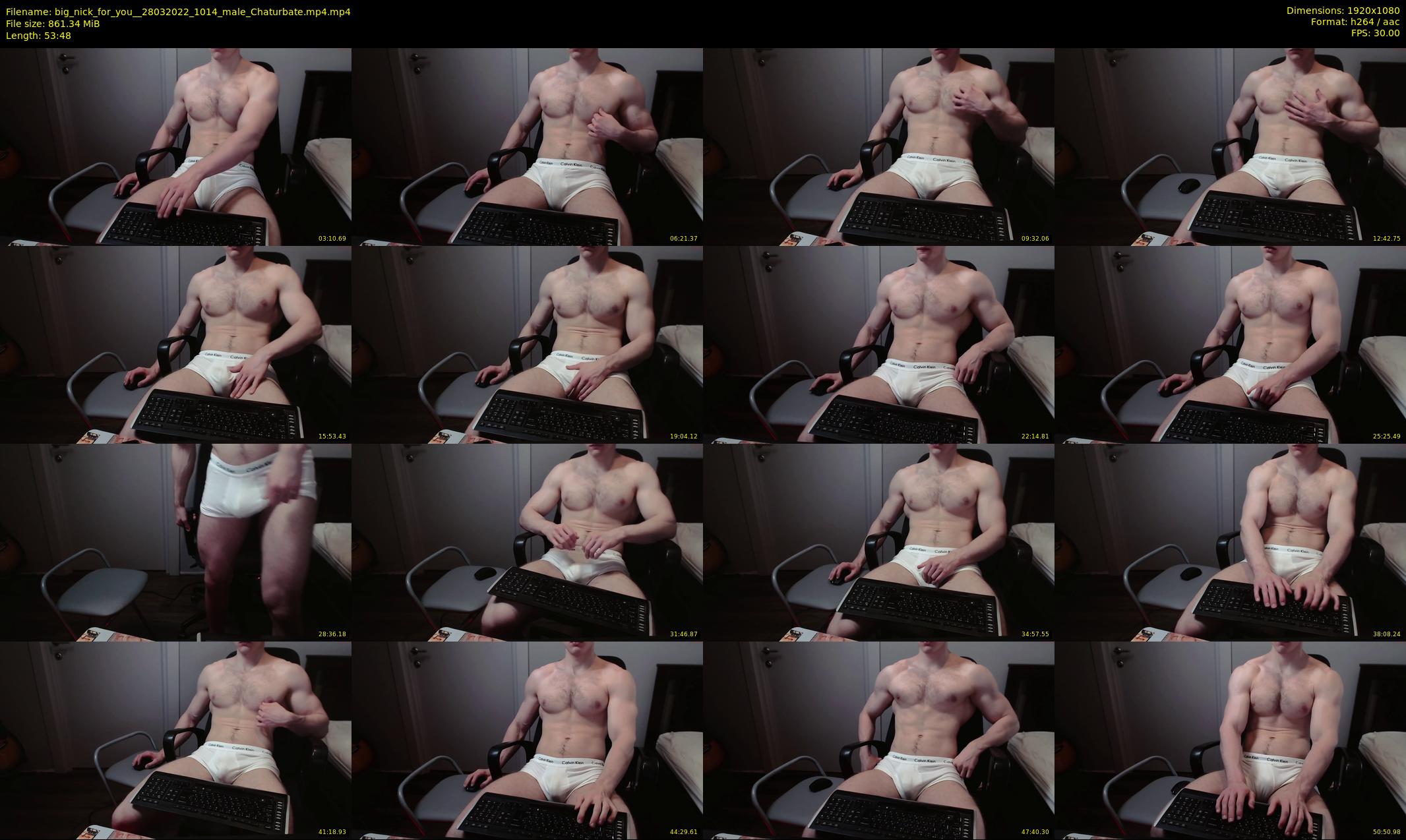 big_nick_for_you_ — 54 minute Chaturbate male cam show recording, 1080p, Mar 28, 2022