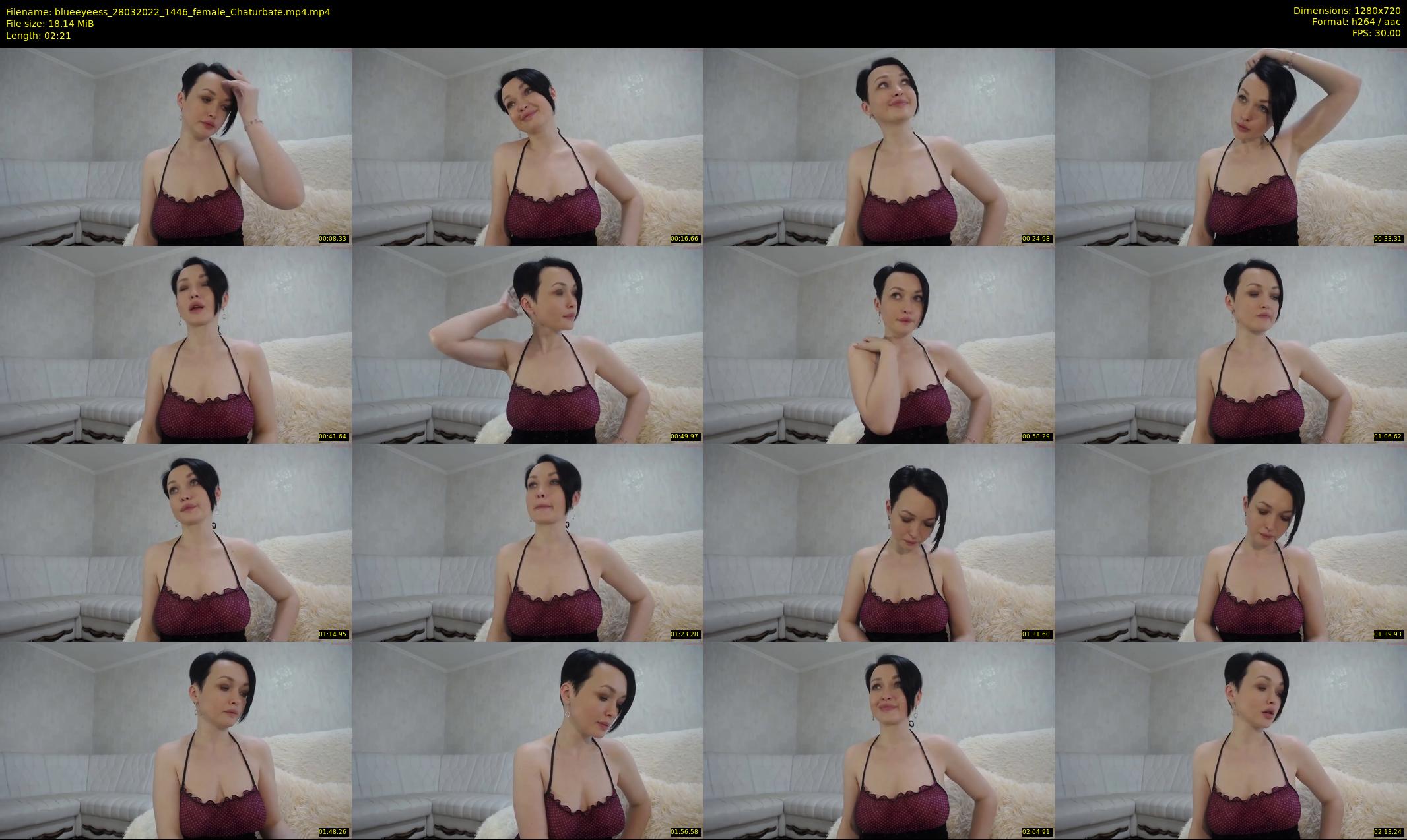blueeyeess — 3 minute Chaturbate female cam show recording, 720p, Mar 28, 2022