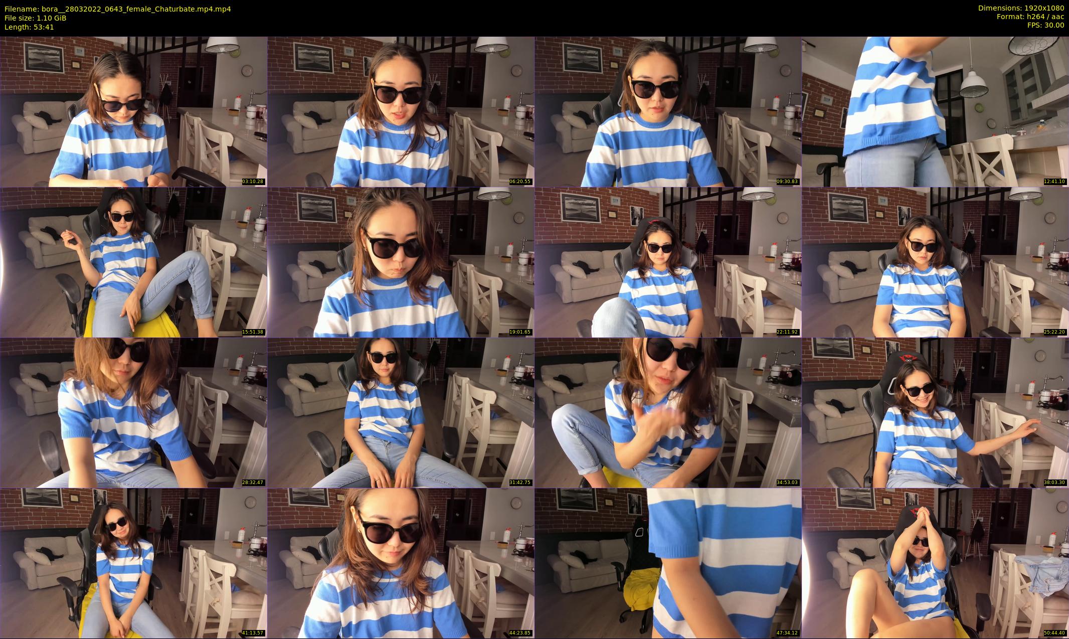 bora_ — 54 minute Chaturbate female cam show recording, 1080p, Mar 28, 2022