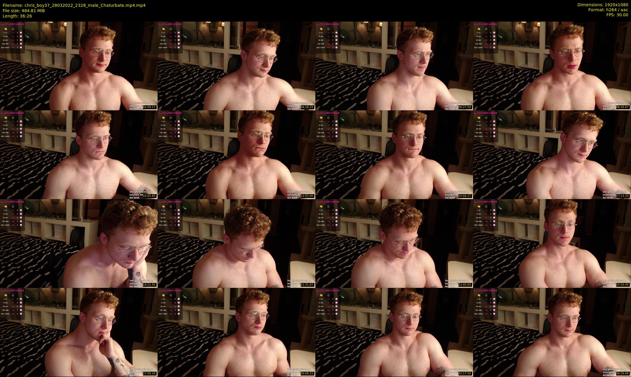 chris_boy37 — 37 minute Chaturbate male cam show recording, 1080p, Mar 28, 2022