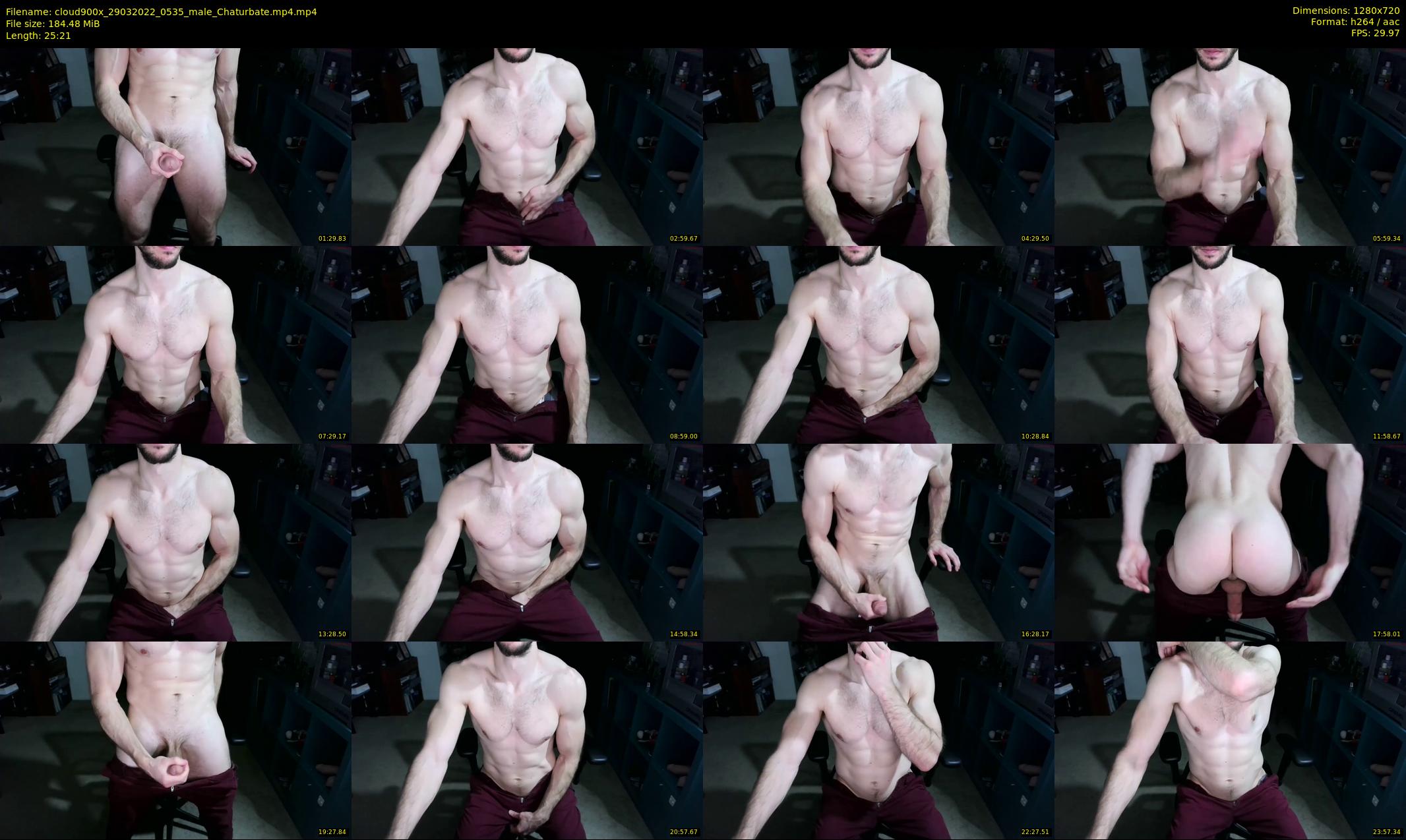 cloud900x — 26 minute Chaturbate male cam show recording, 720p, Mar 29, 2022
