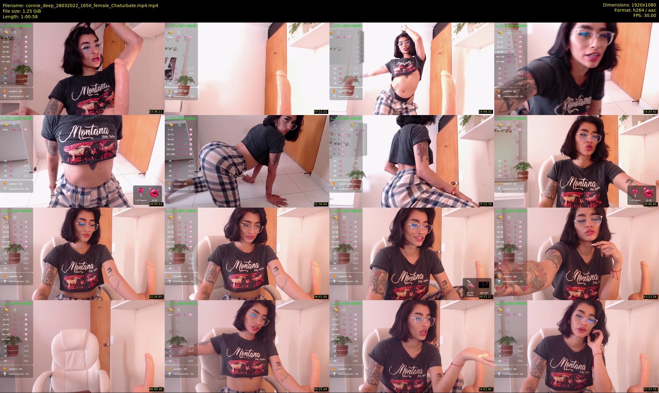 connie_deep — 61 minute Chaturbate female cam show recording, 1080p, Mar 28, 2022