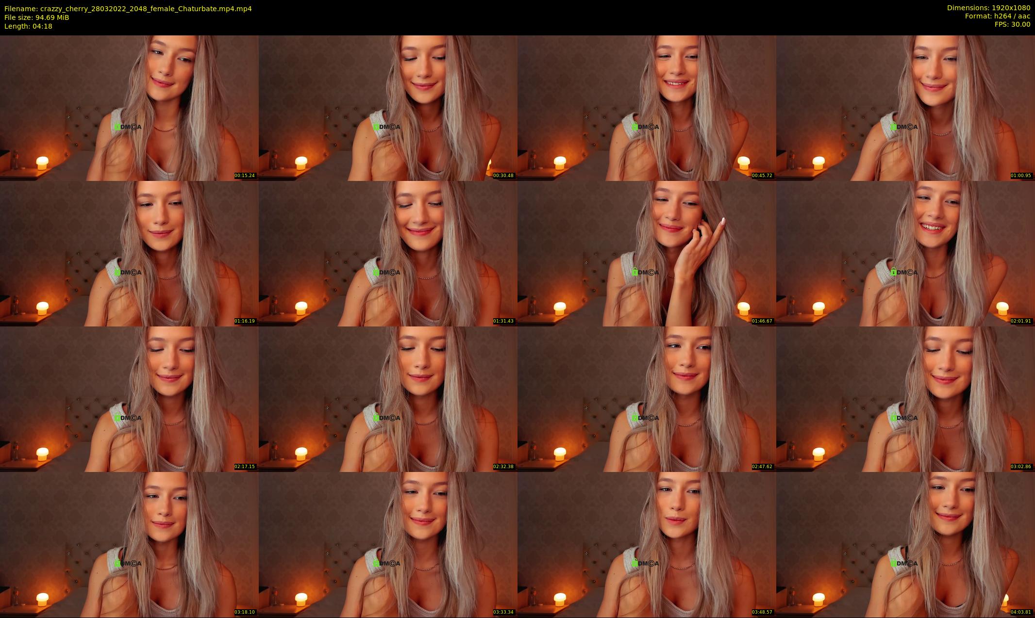 crazzy_cherry — 5 minute Chaturbate female cam show recording, 1080p, Mar 28, 2022