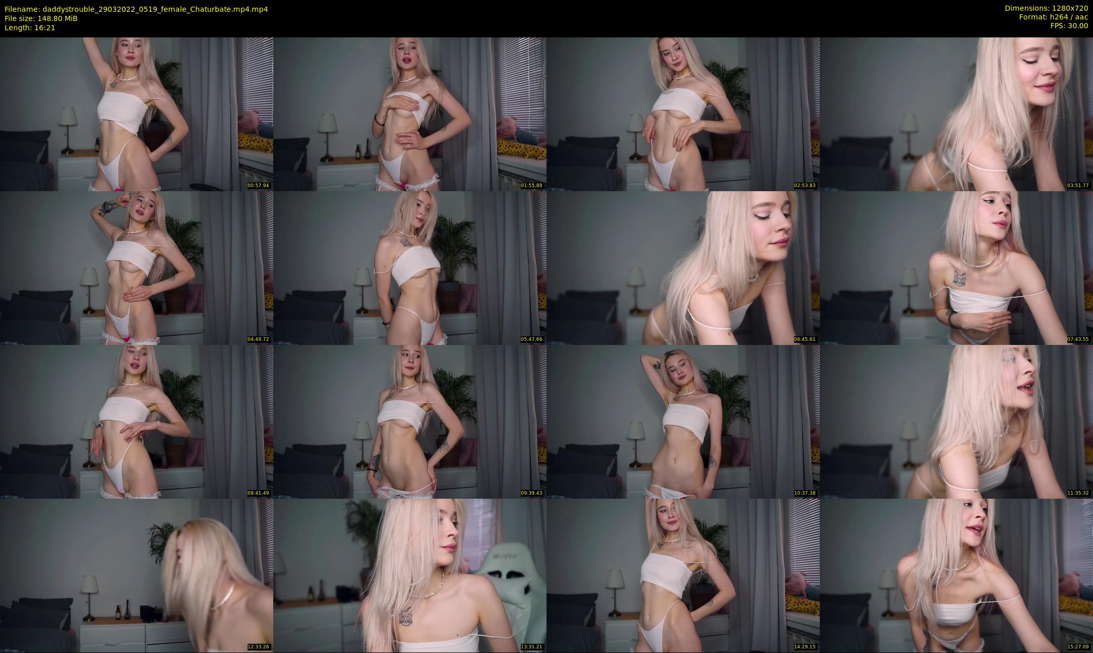 daddystrouble — 17 minute Chaturbate female cam show recording, 720p, Mar 29, 2022