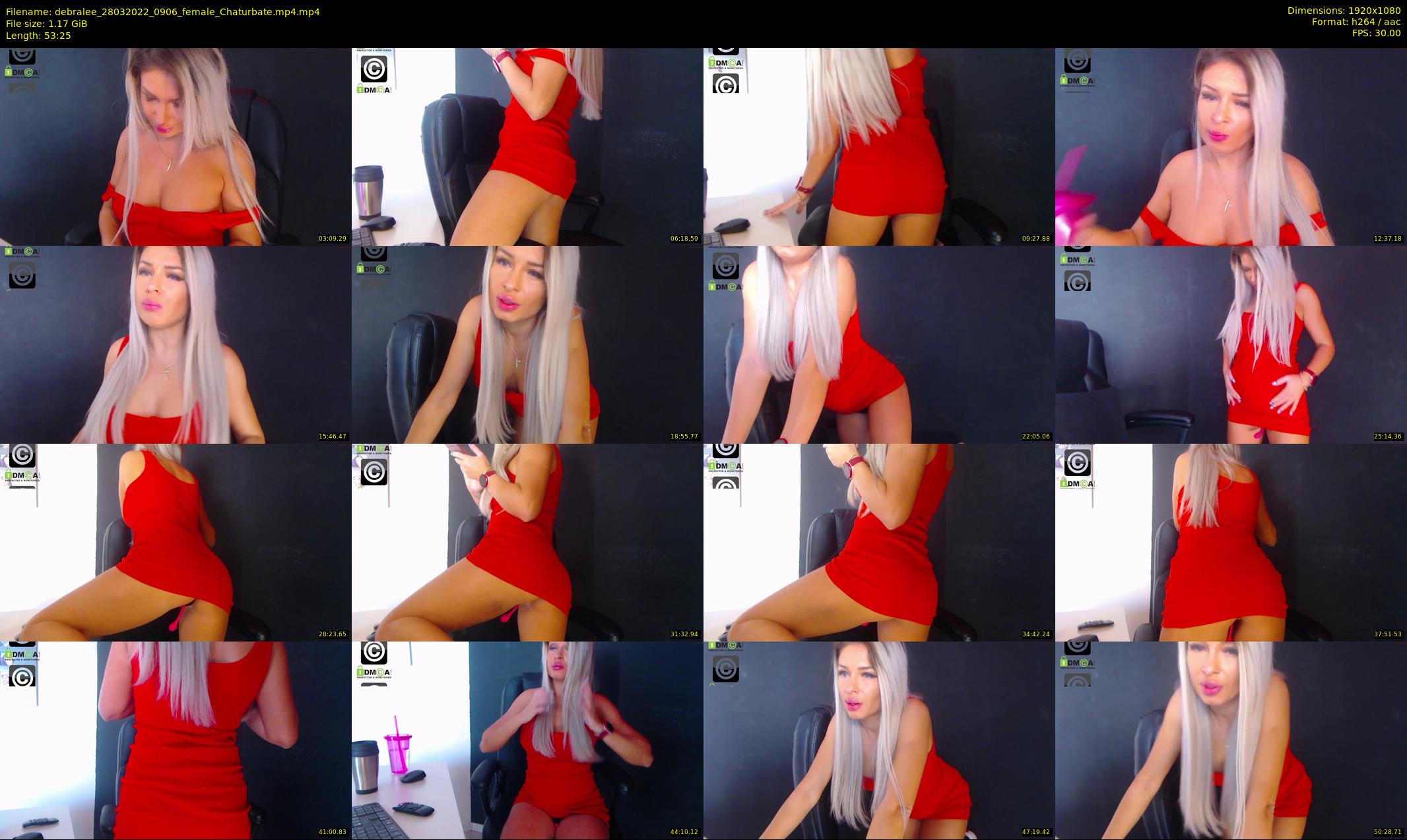 debralee — 54 minute Chaturbate female cam show recording, 1080p, Mar 28, 2022