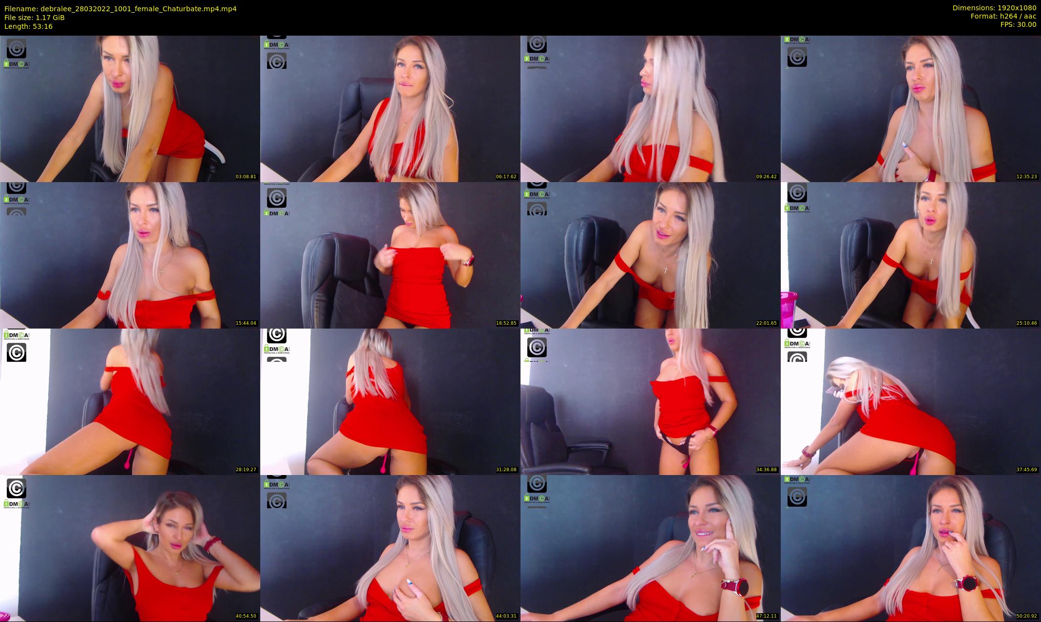 debralee — 54 minute Chaturbate female cam show recording, 1080p, Mar 28, 2022
