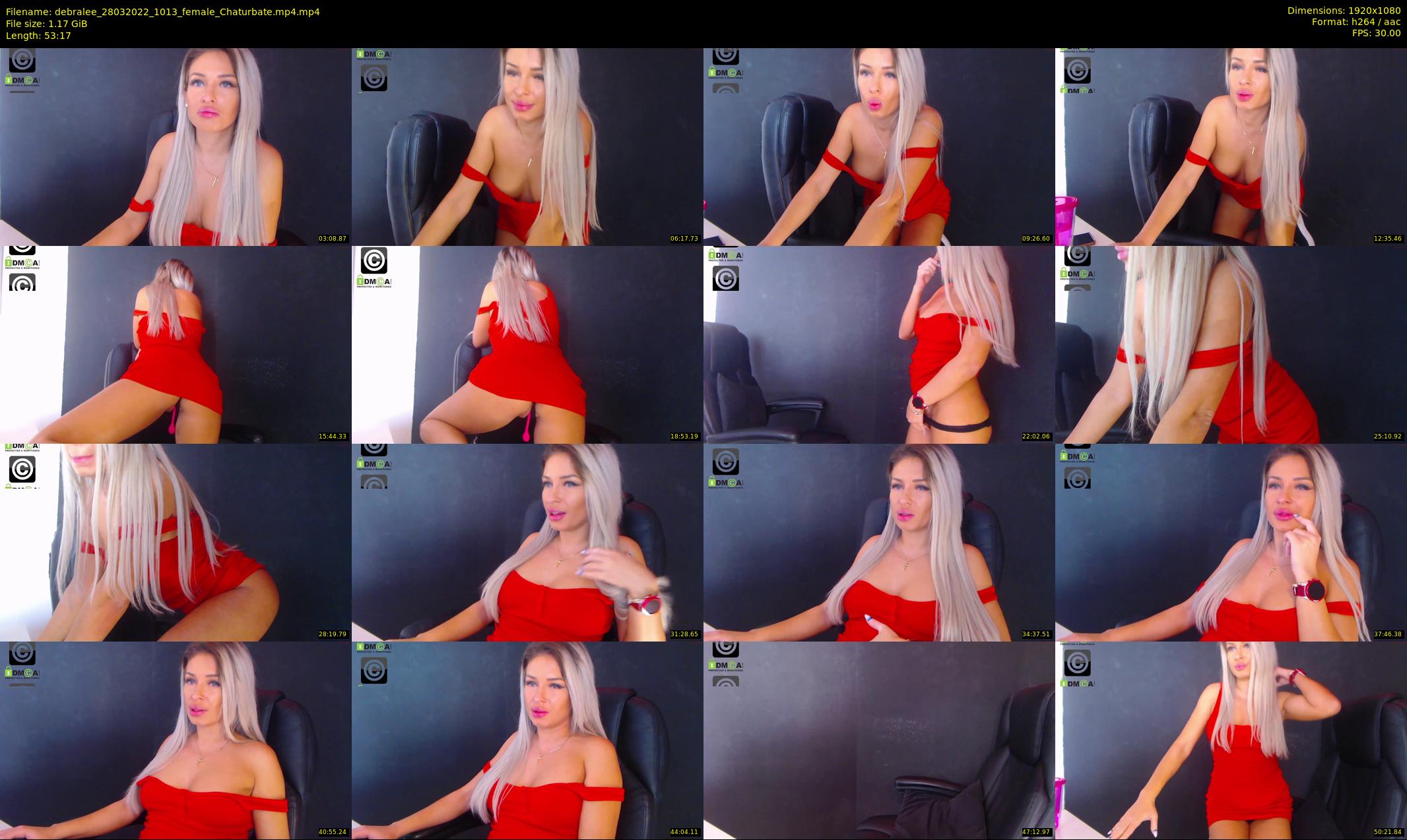 debralee — 54 minute Chaturbate female cam show recording, 1080p, Mar 28, 2022