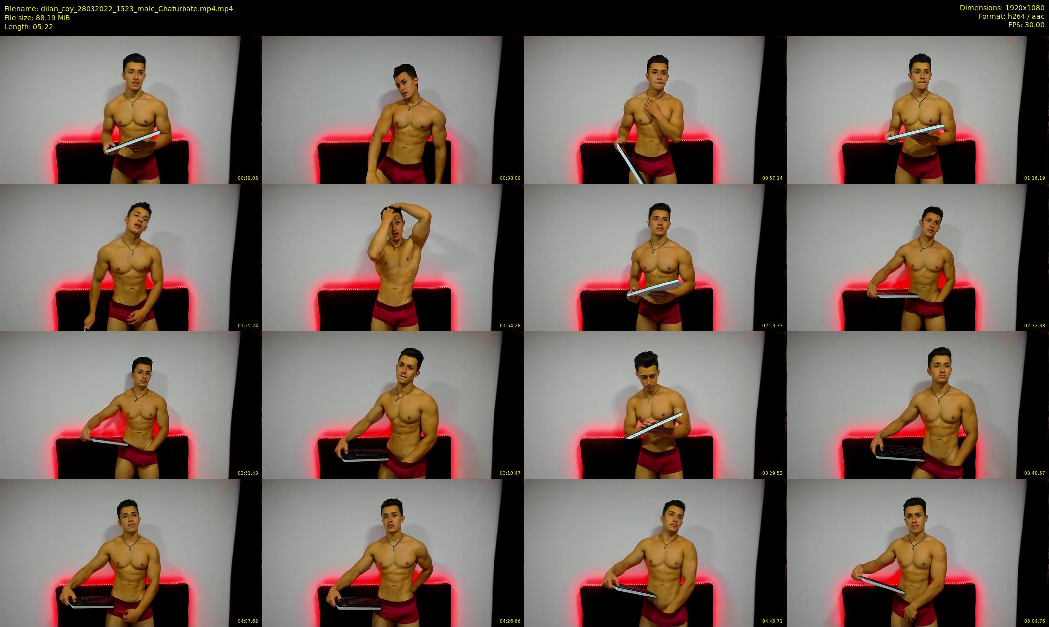 dilan_coy — 6 minute Chaturbate male cam show recording, 1080p, Mar 28, 2022