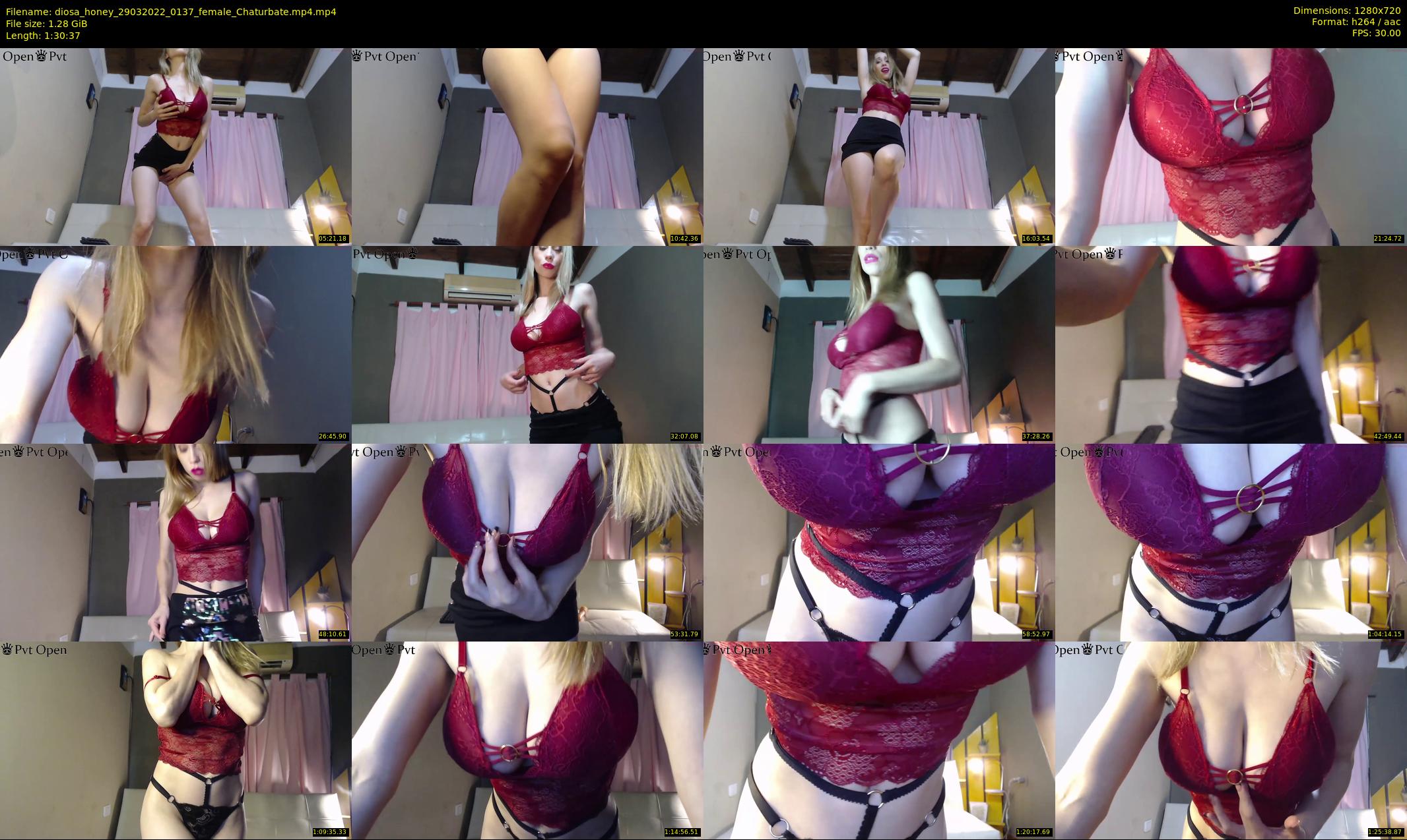 diosa_honey — 91 minute Chaturbate female cam show recording, 720p, Mar 29, 2022