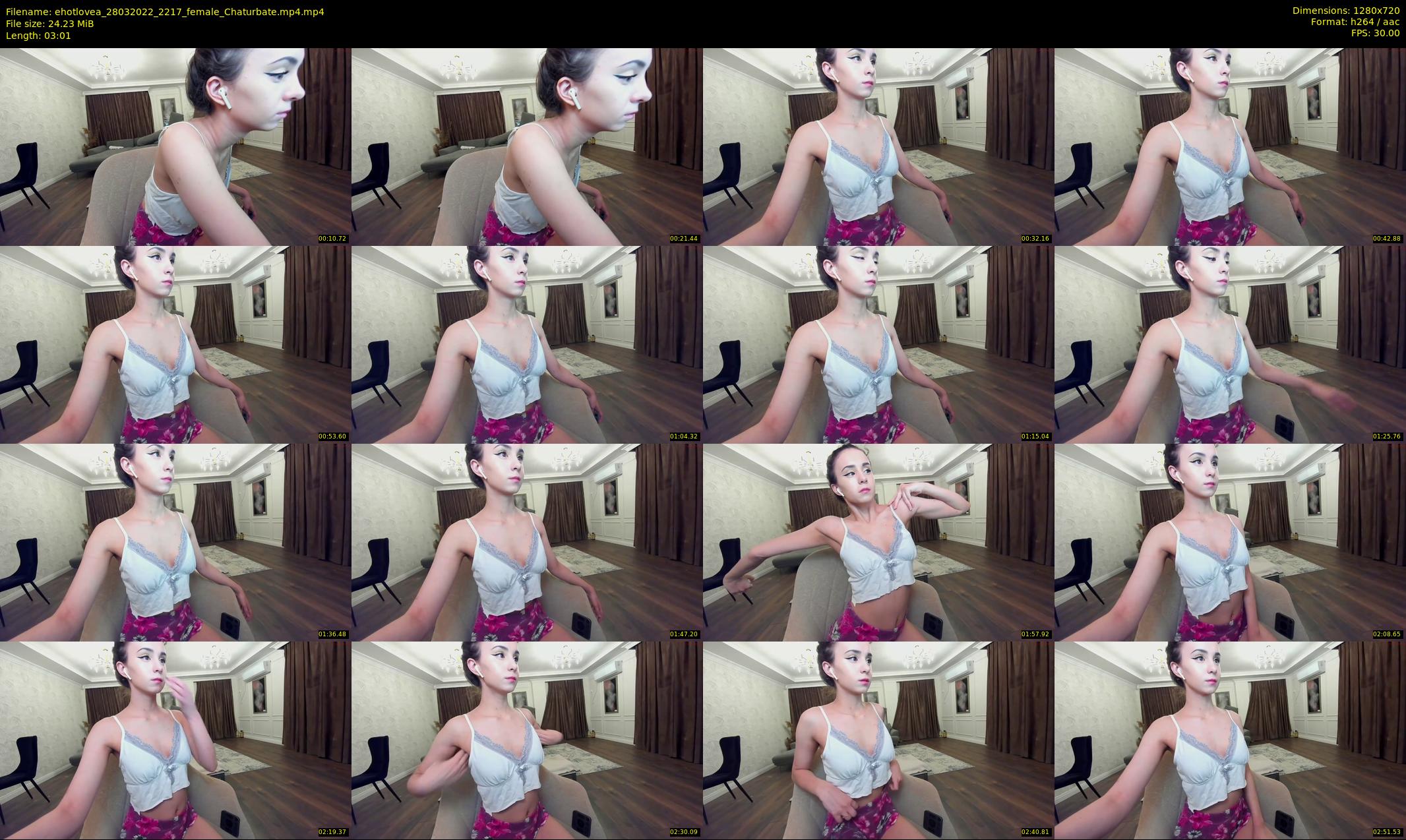 ehotlovea — 4 minute Chaturbate female cam show recording, 720p, Mar 28, 2022